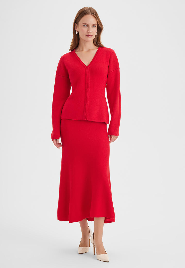 Кардиган Red Cardigan 1764-24-red-L