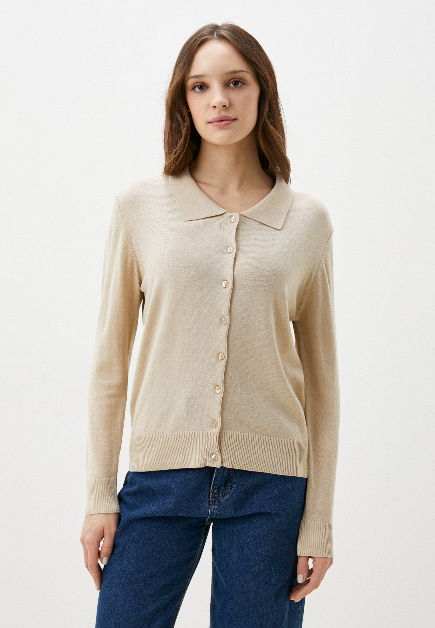 Кардиган VERA MONI BD5646_бежевый_S