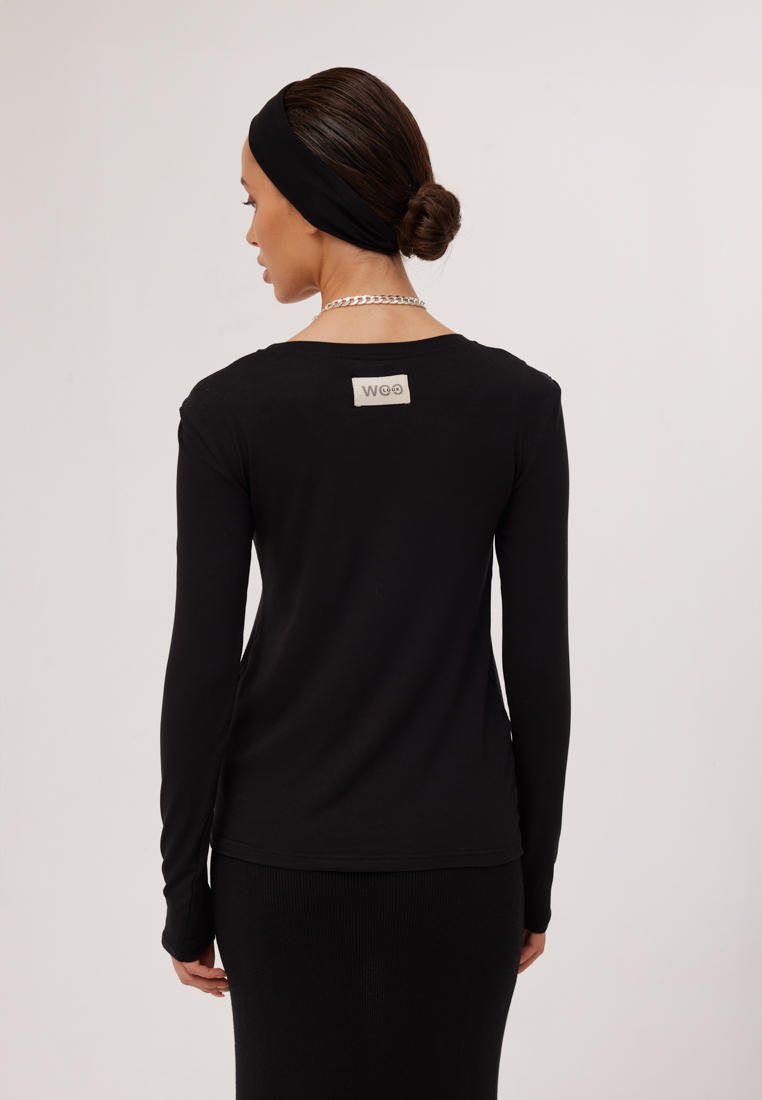 Футболка с длинным рукавом Woolook V/Long/W/Che-M-L