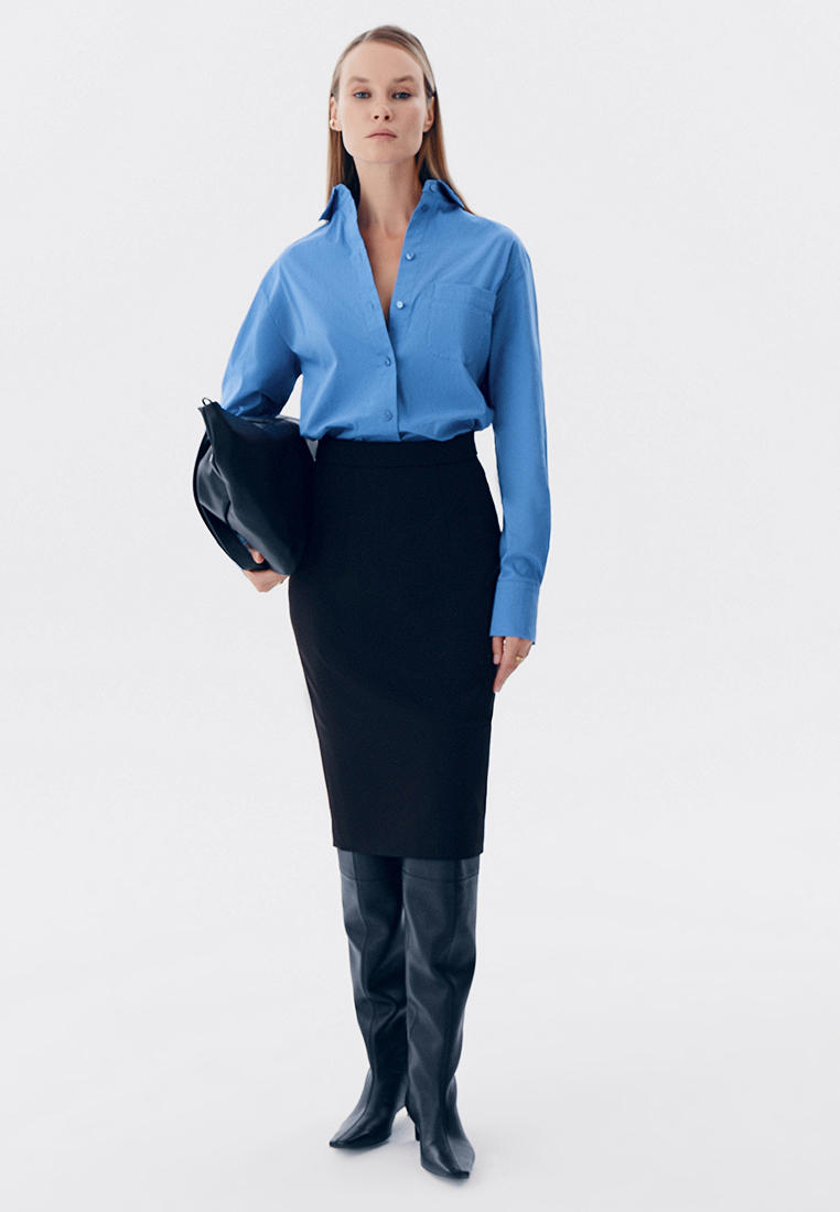 Узкая юбка Latrika DS-S3-525-V5-01-FW4-L