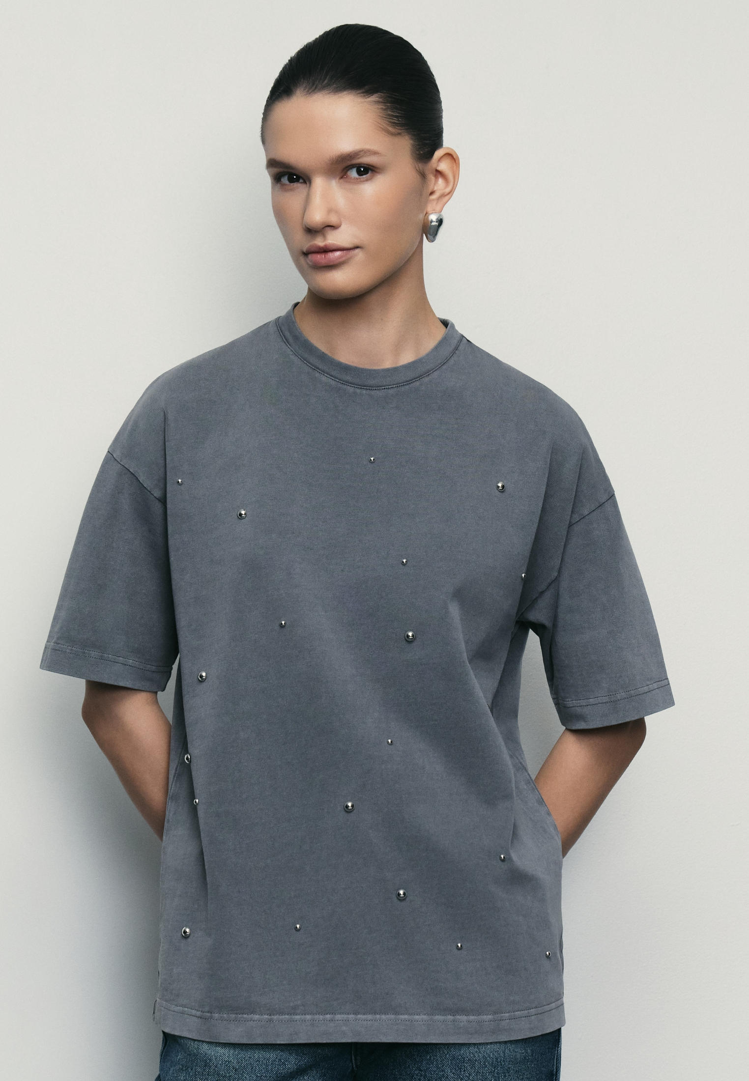 Футболка с коротким рукавом Zarina (Зарина) ZR2502023403/32/2XL