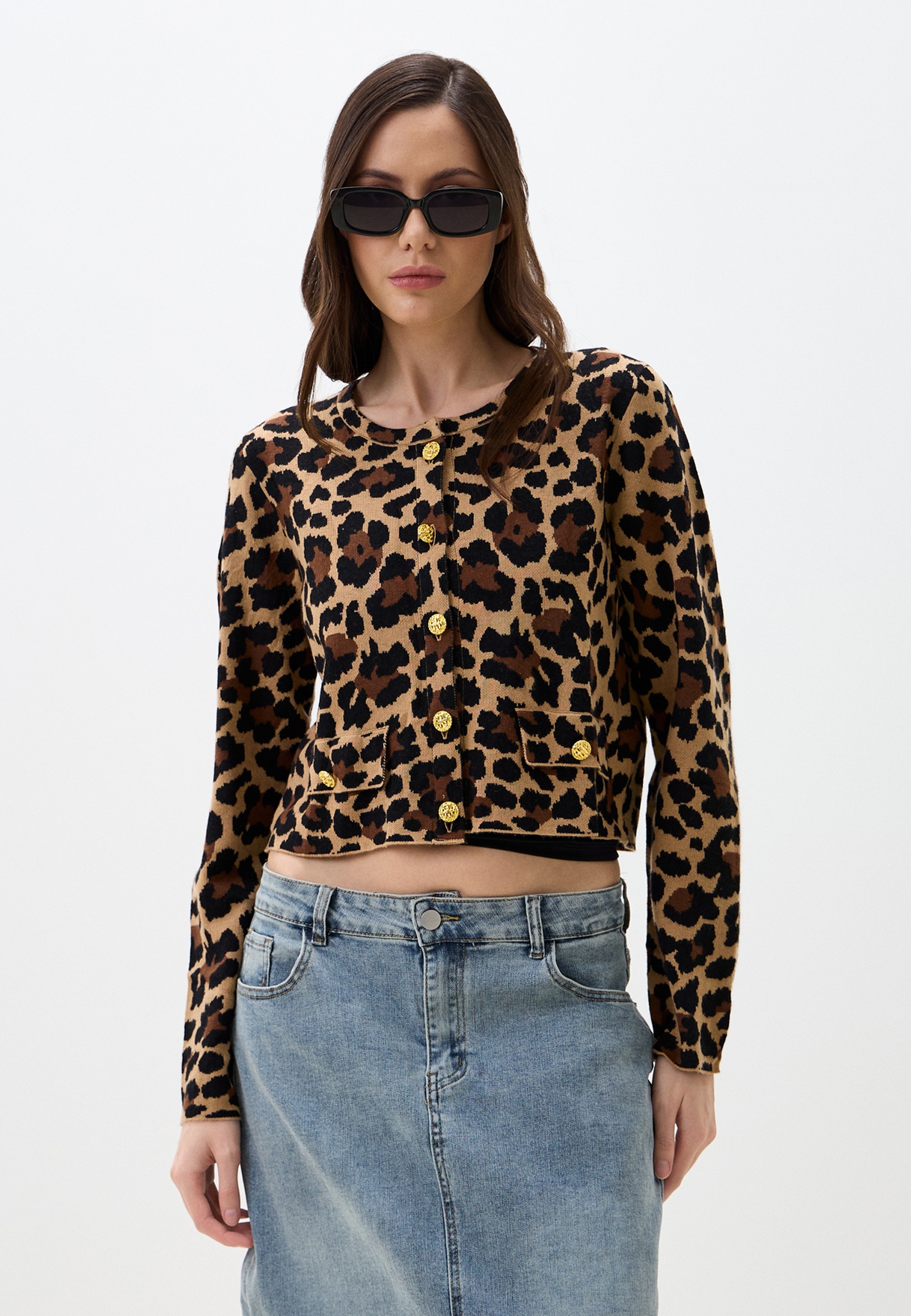 Кардиган Lookonline ЦБ-00012377Светло-коричневый