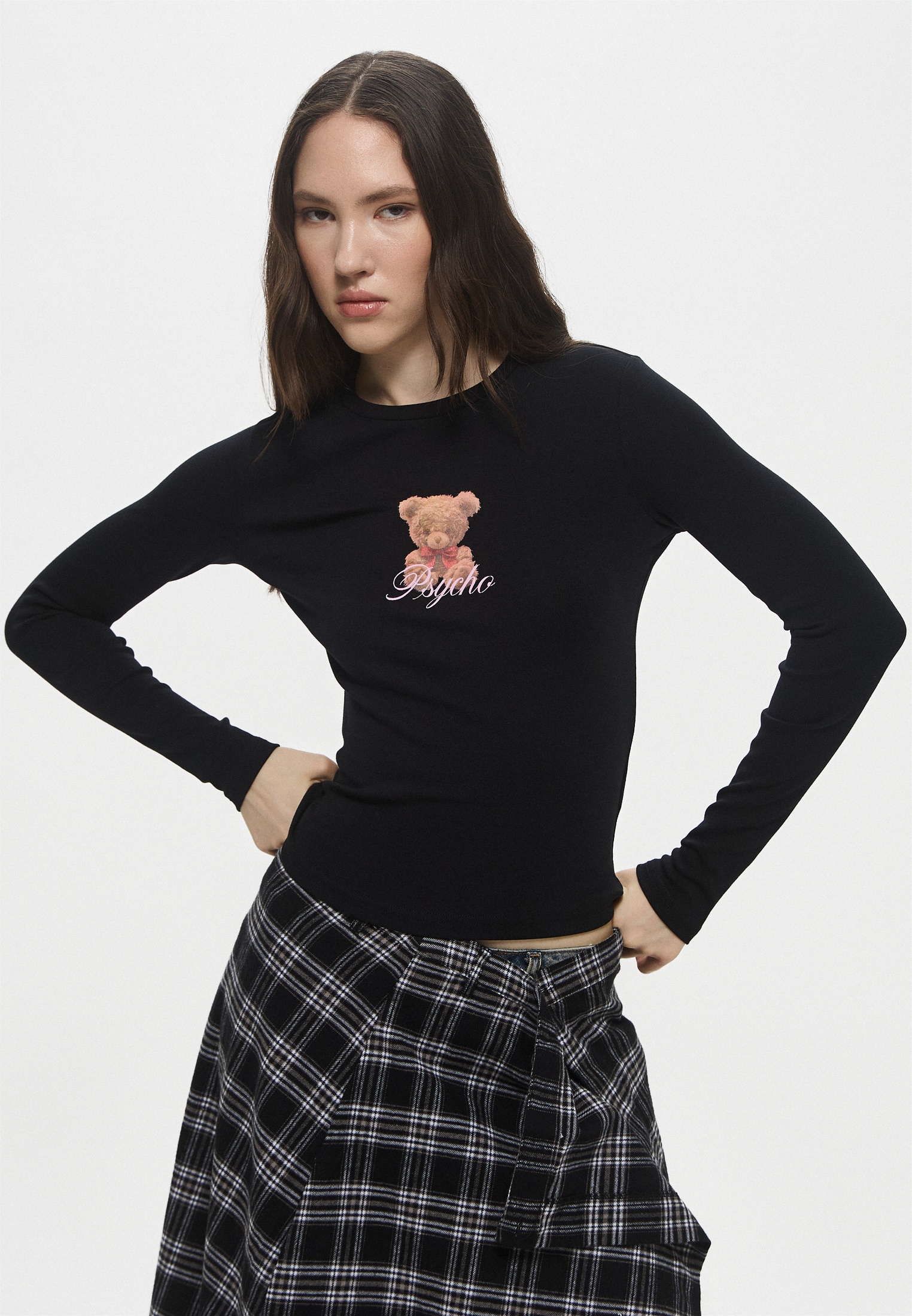 Футболка с длинным рукавом Befree (Бифри) BF2512122003-55-XXS/170