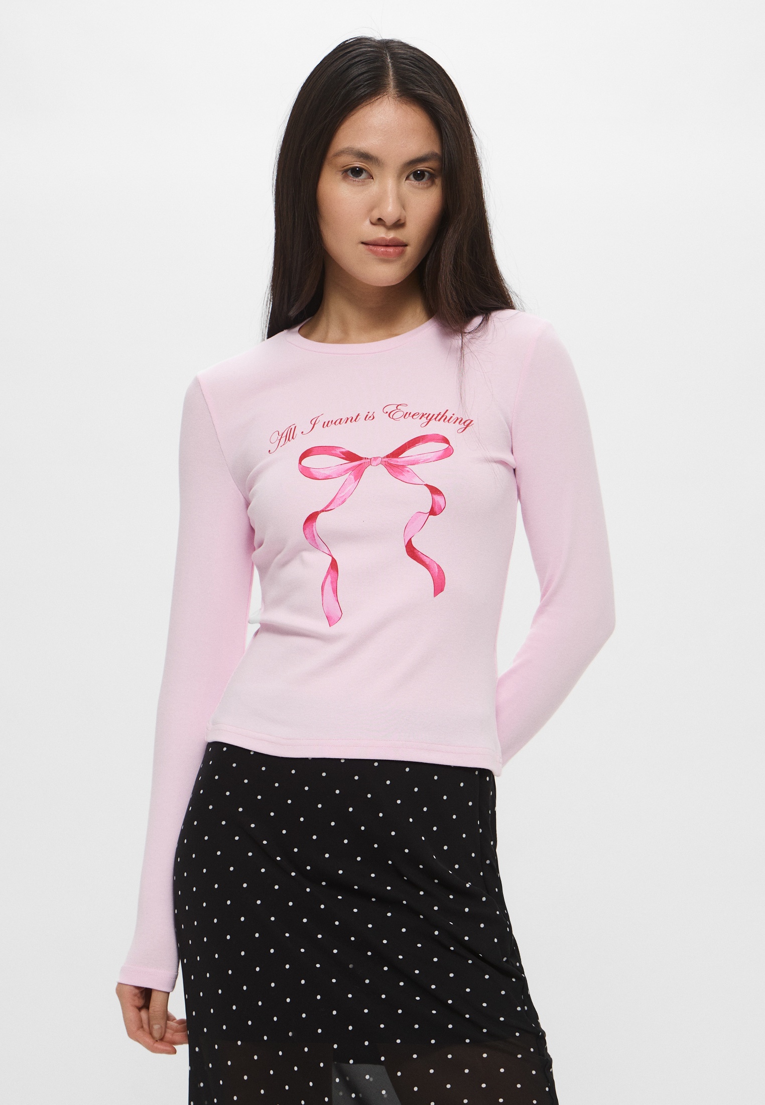 Футболка с длинным рукавом Befree (Бифри) BF2512122003-95-XXS/170