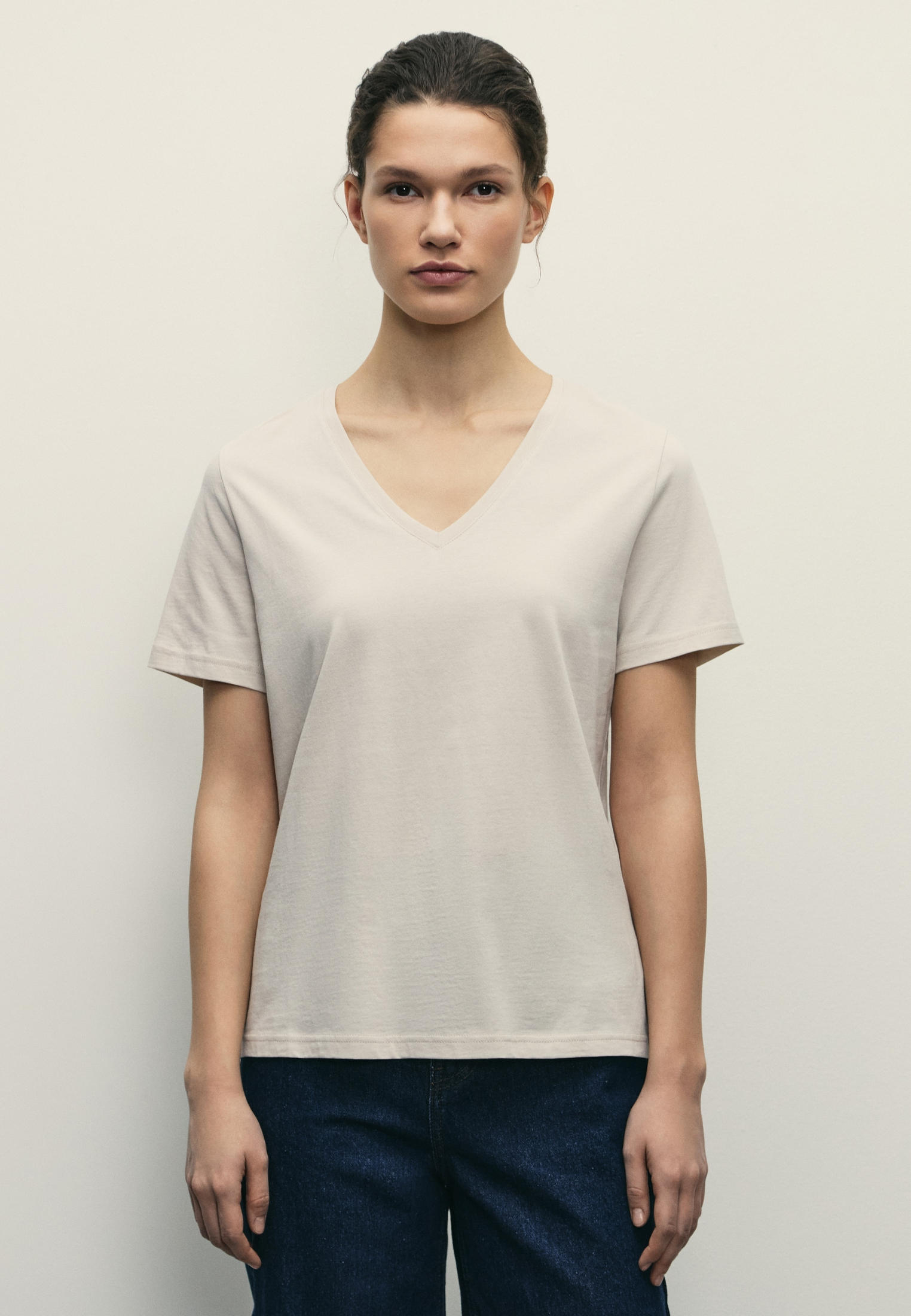 Футболка с коротким рукавом Zarina (Зарина) W_V-NECK2/60/2XL