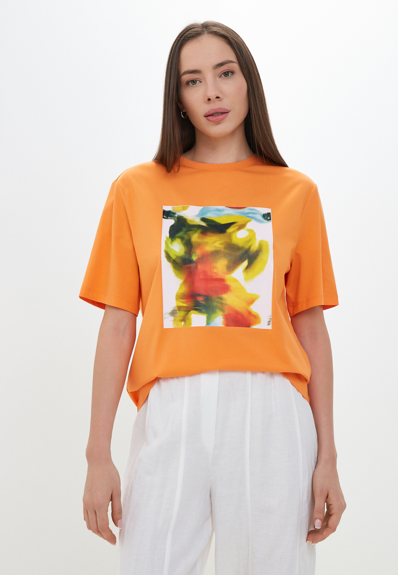 Футболка с коротким рукавом Baon (Баон) B2323044-TANGERINE