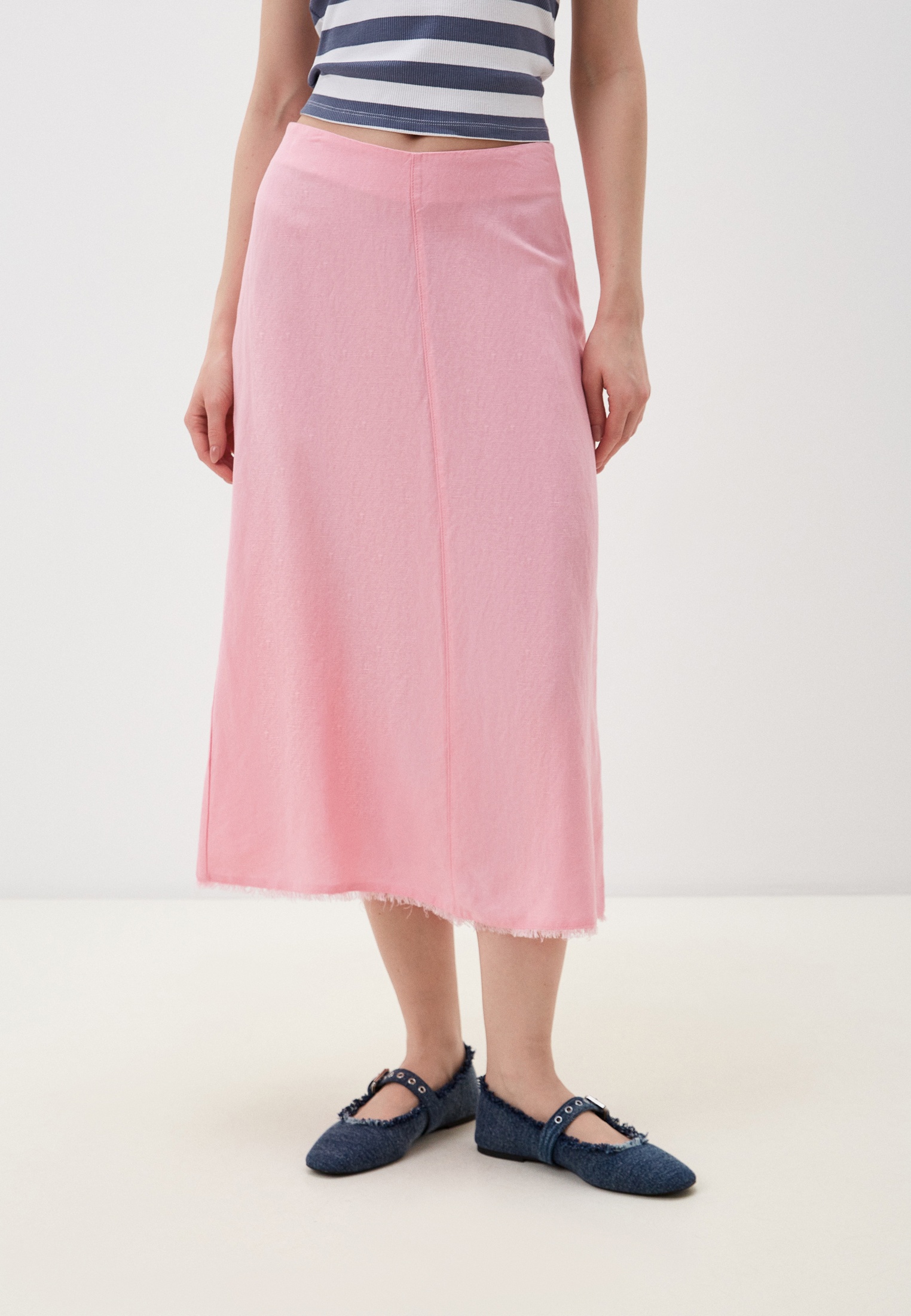 Широкая юбка Baon (Баон) B4724014-CANDY PINK