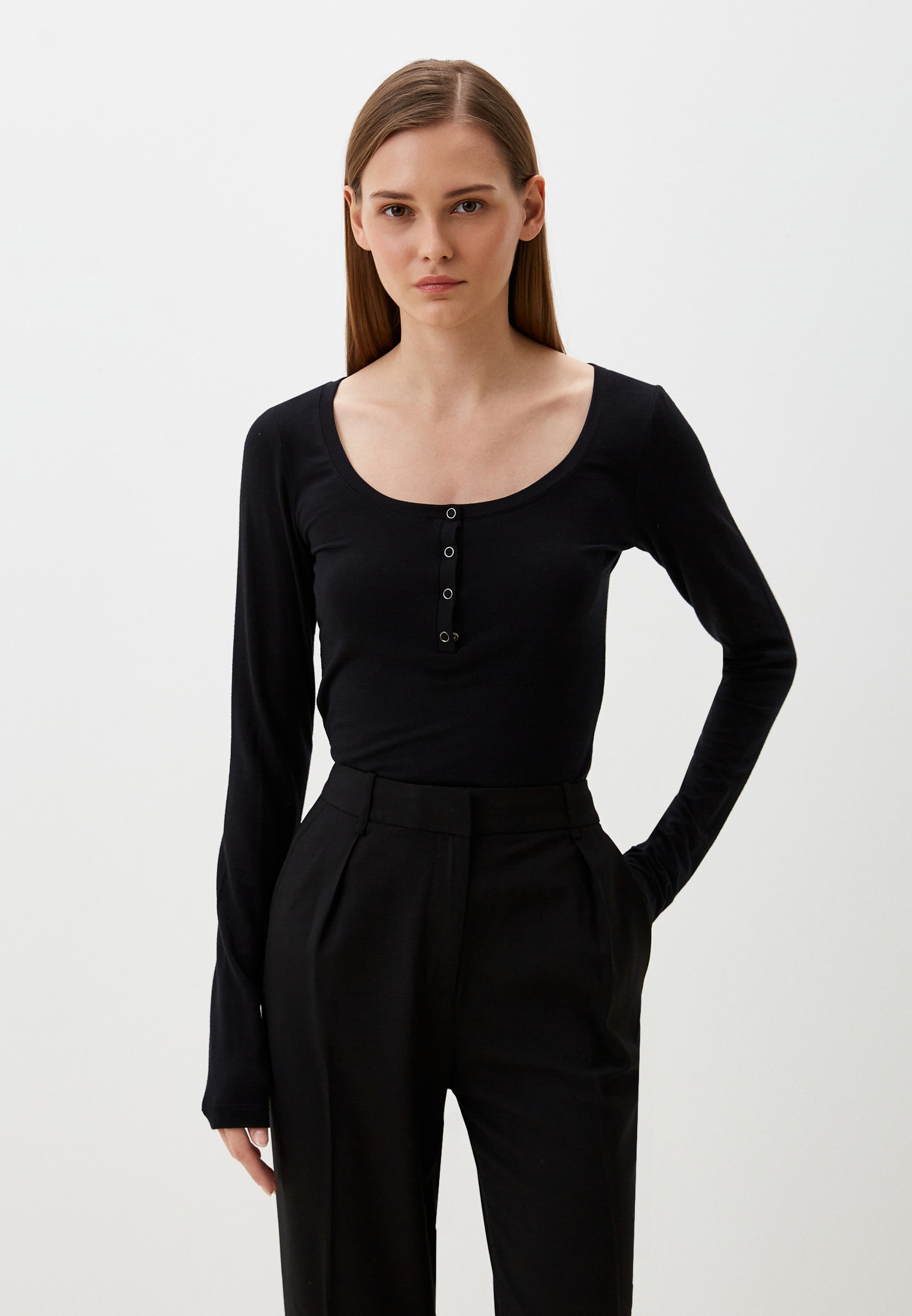 Футболка с длинным рукавом Matu FW24-LSV-BLK/черный/M