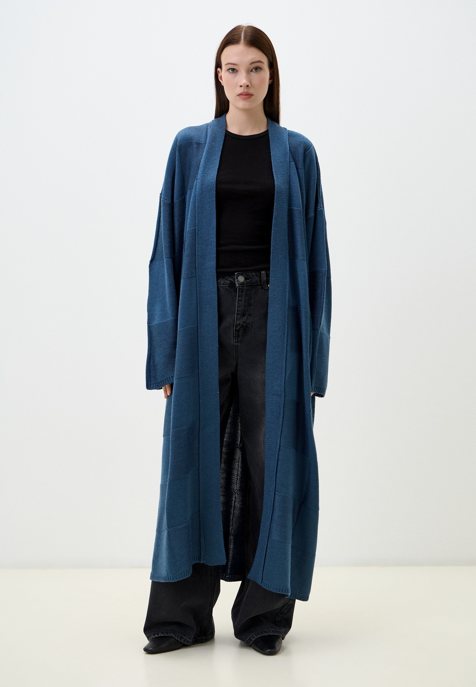Кардиган Lesnikova Design 218810ПШ/темно-синий