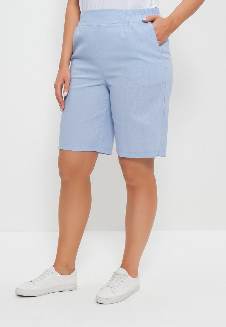 Женские шорты Cleo 1402/голубой-48