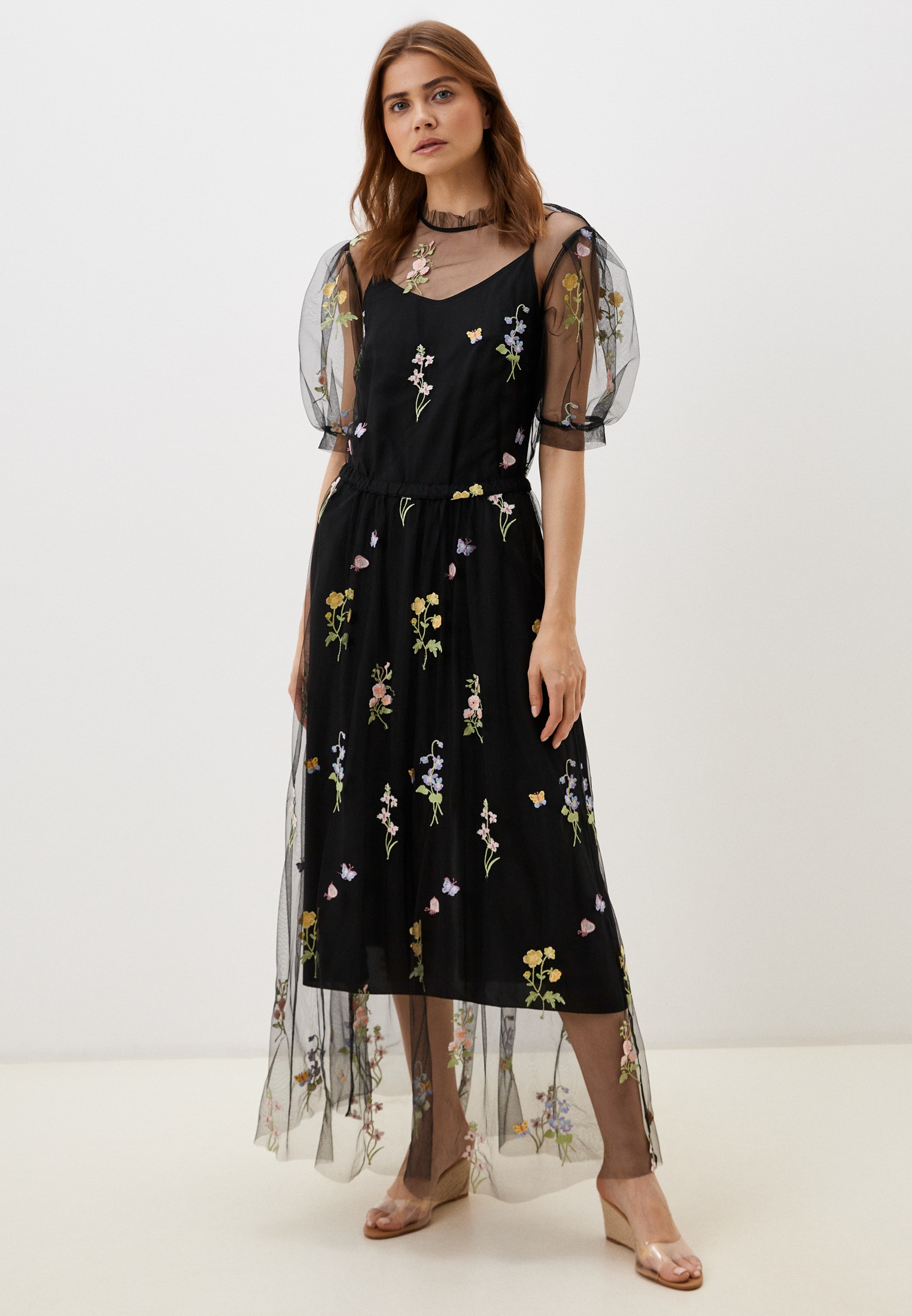 Вечернее / коктейльное платье VERA MONI BU3716L/23513/1_черный_38