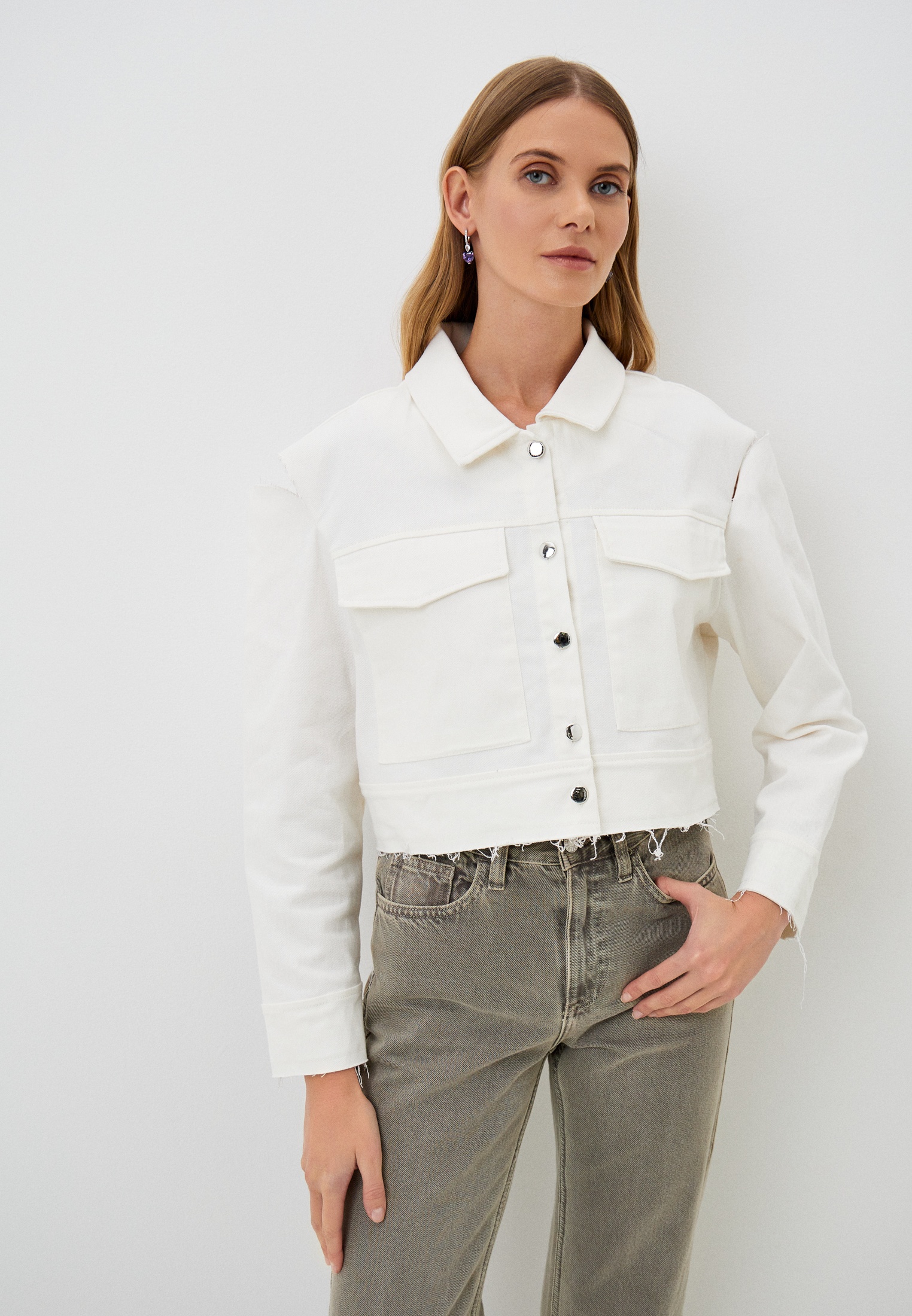 Женские джинсовые рубашки Mist 9855305