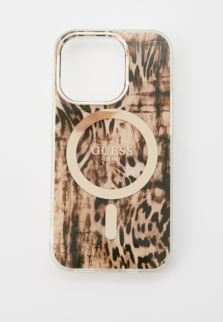 Чехол для телефона Guess (Гесс) GUHMP14LHLEOPWW