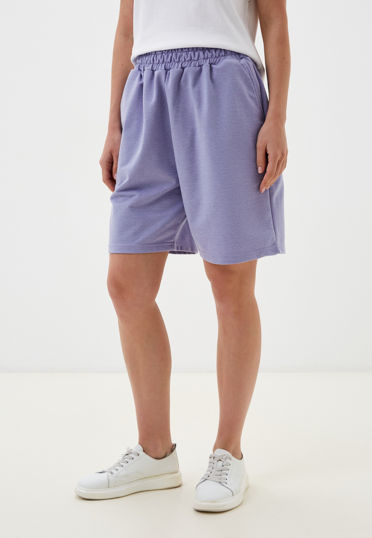 Женские шорты Blacksi 1528-сиреневый