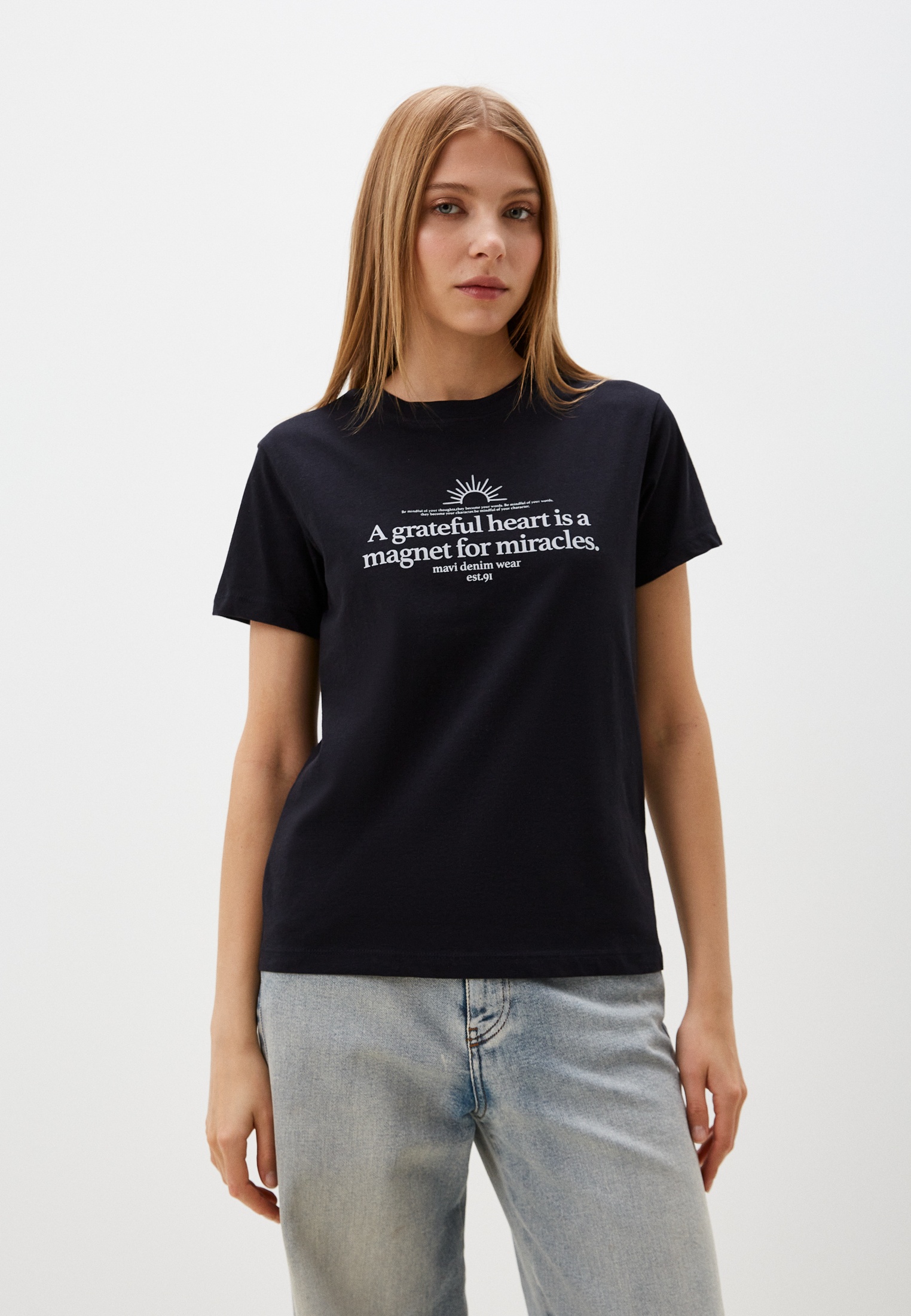 Футболка с коротким рукавом Mavi M1612220-70087