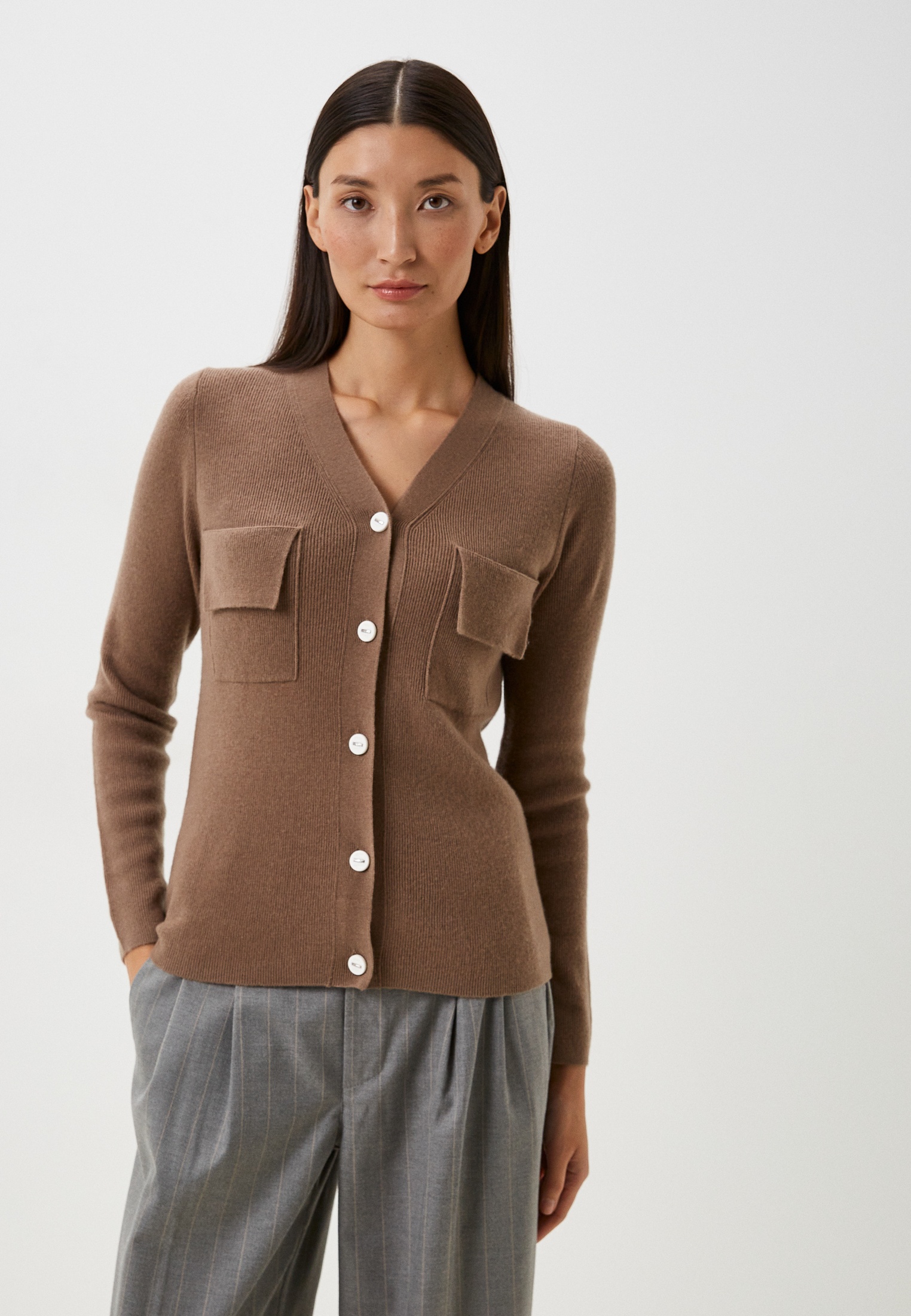 Кардиган O.Line 025-24-Brown-L