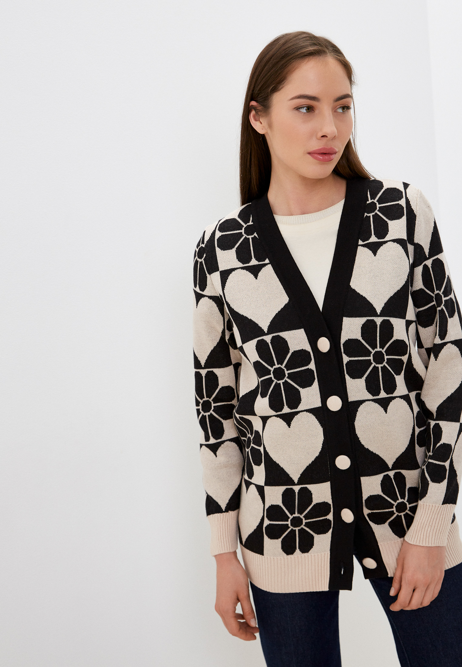 Кардиган Vivawool 307182-черный