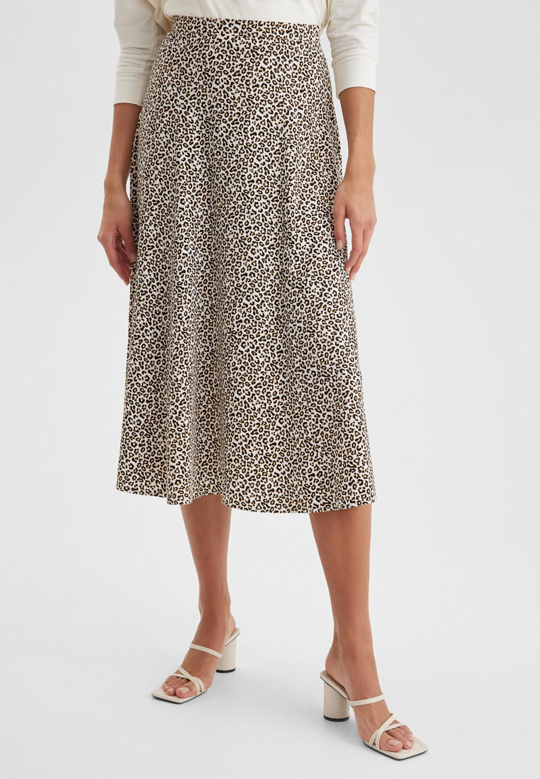 Широкая юбка Envylab LNUA697/Молочный-L