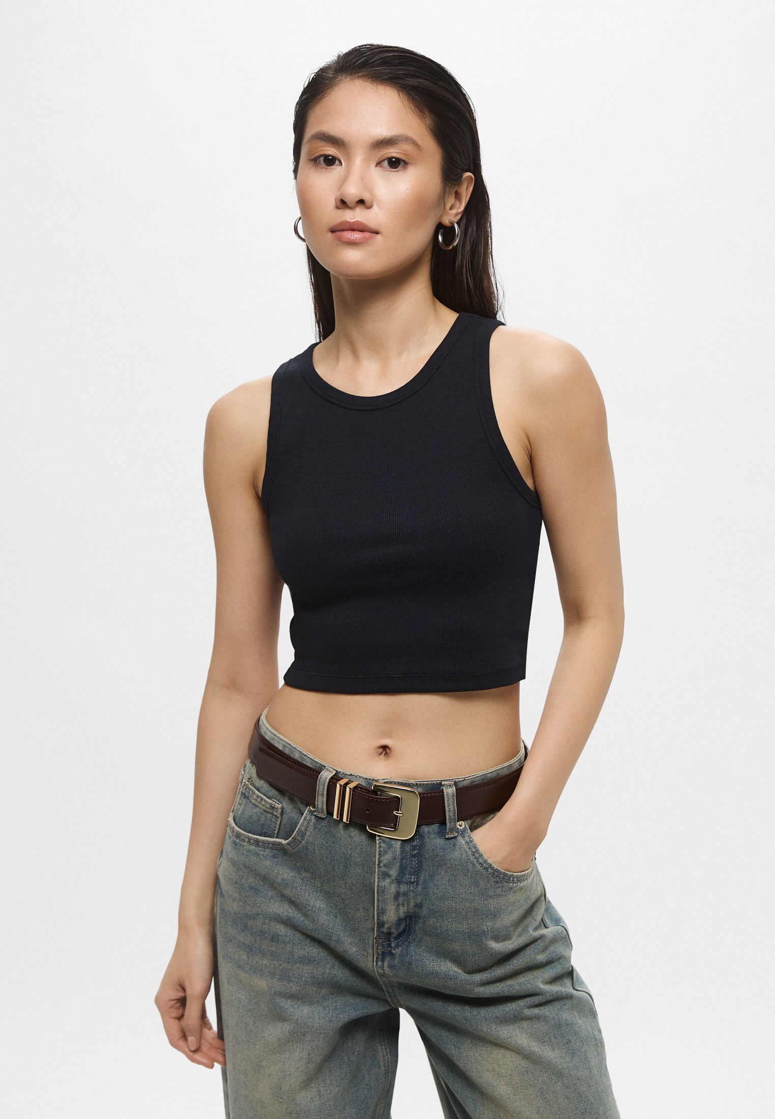Майка Befree (Бифри) RIBCROP5-50-XS