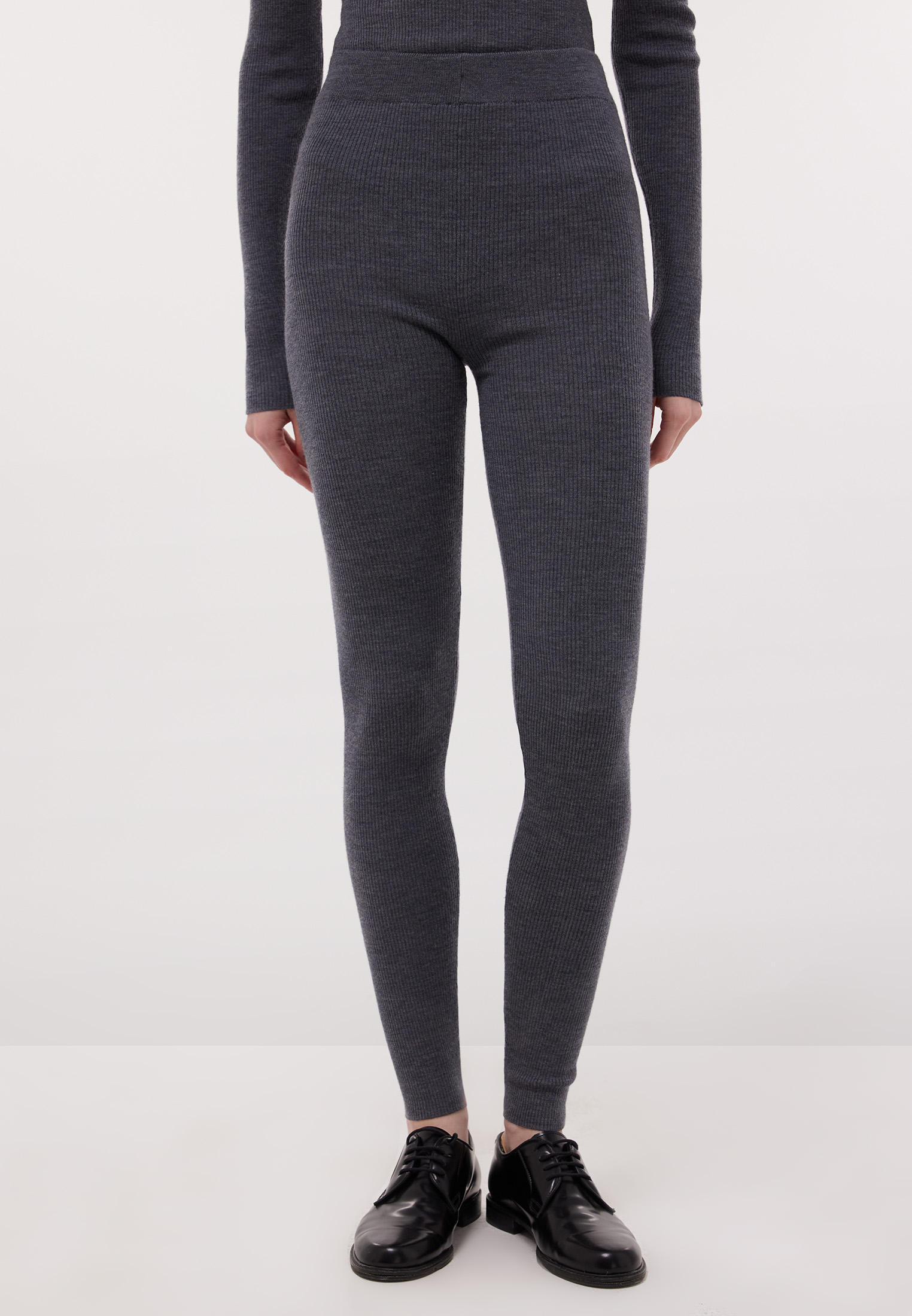 Женские леггинсы Charuel 404950253_Серый меланж-L