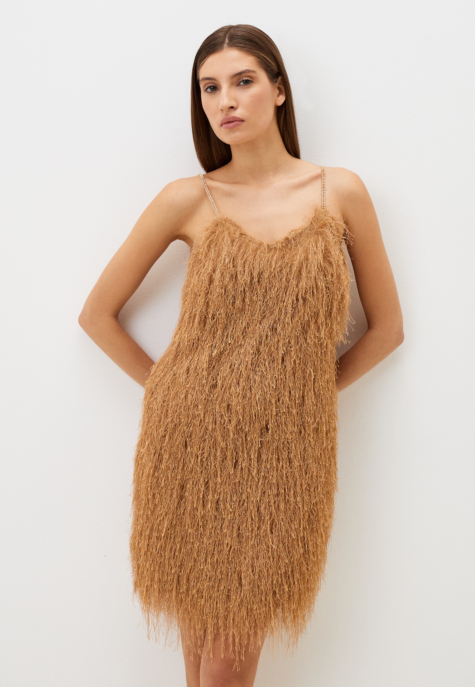 Вечернее / коктейльное платье Luigin Luigin_L_dress_travka-M