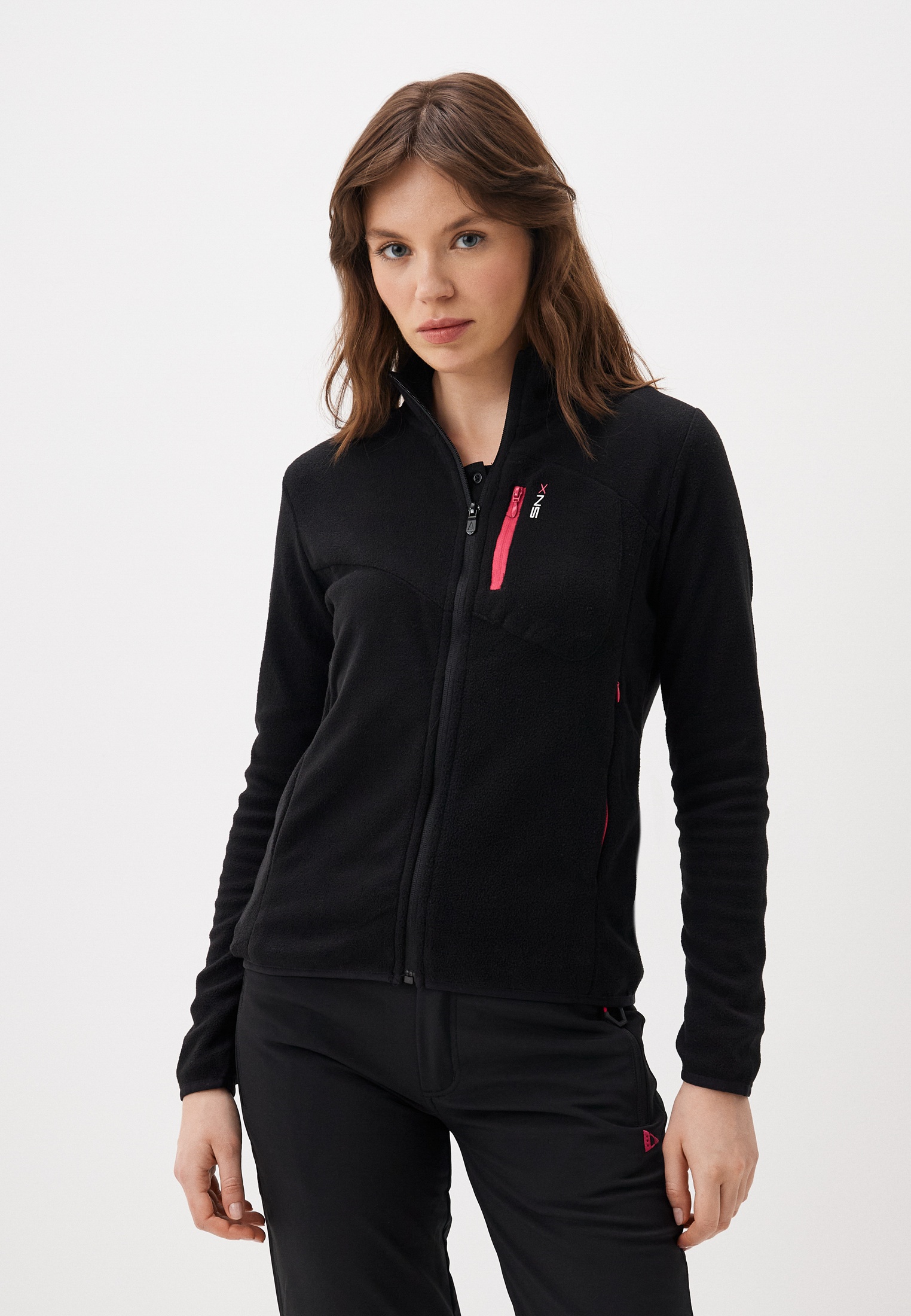 Женские флисовые толстовки Scuola Nautica Italiana Олимпийка Scuola Nautica Italiana