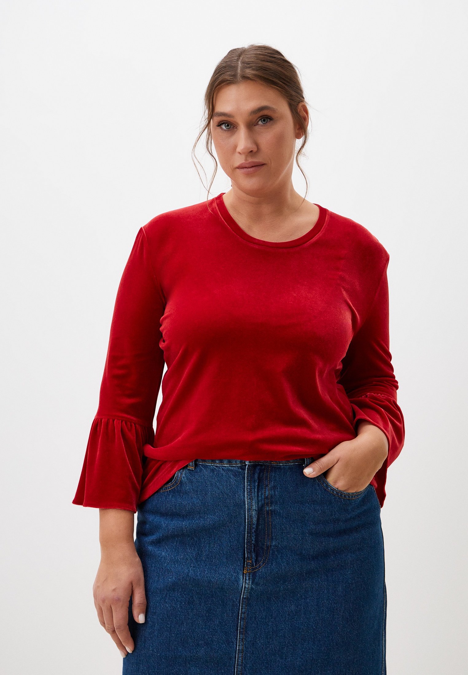 Футболка с длинным рукавом Vera Lapina 18310615425