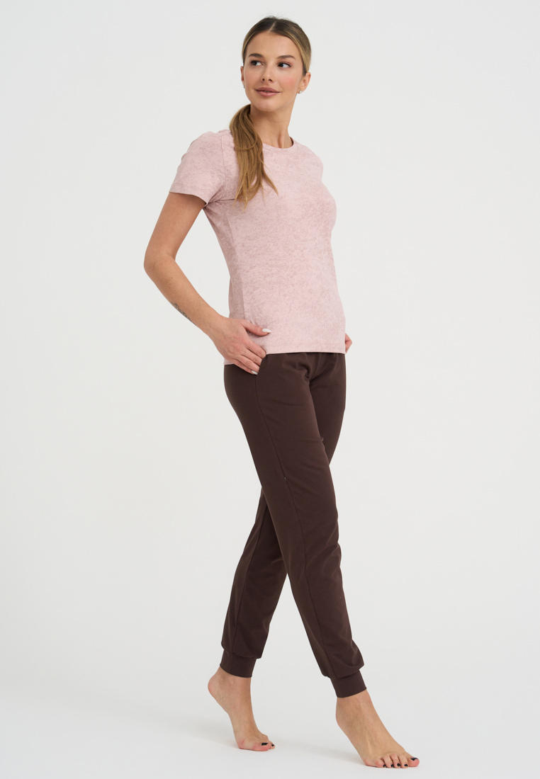 Футболка YogaDress Б0304-розовый-3XL