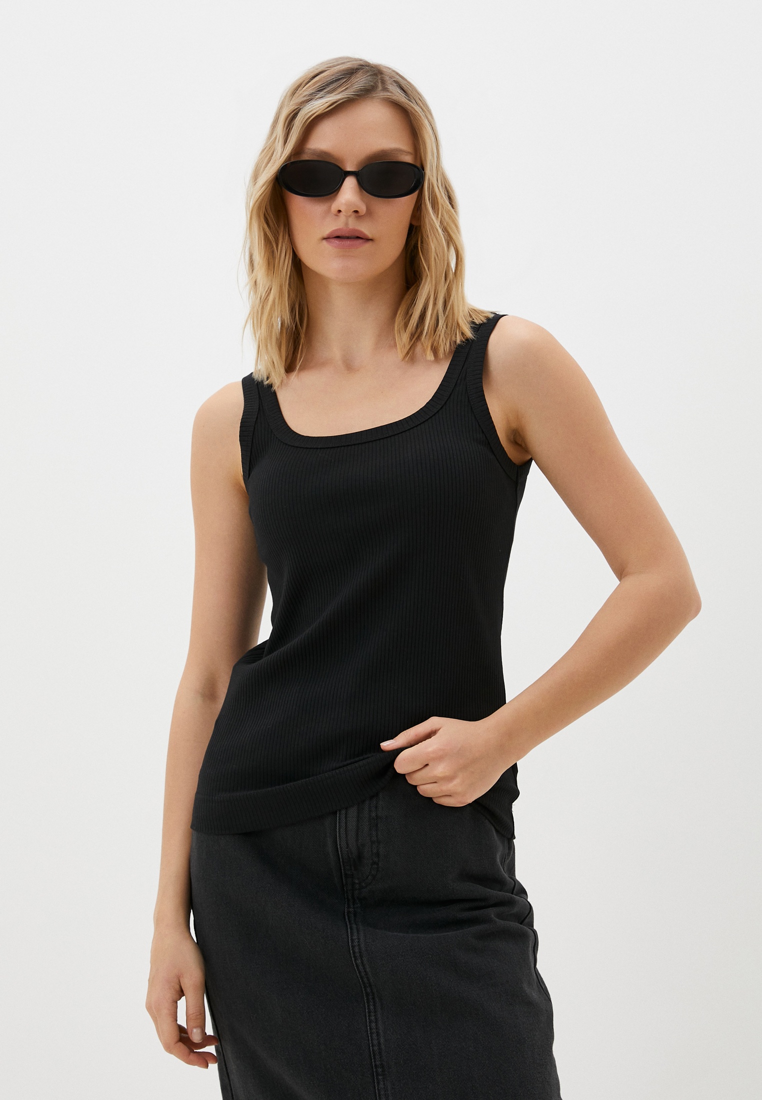 Майка Pelican DFVV6933/Черный/L(48)