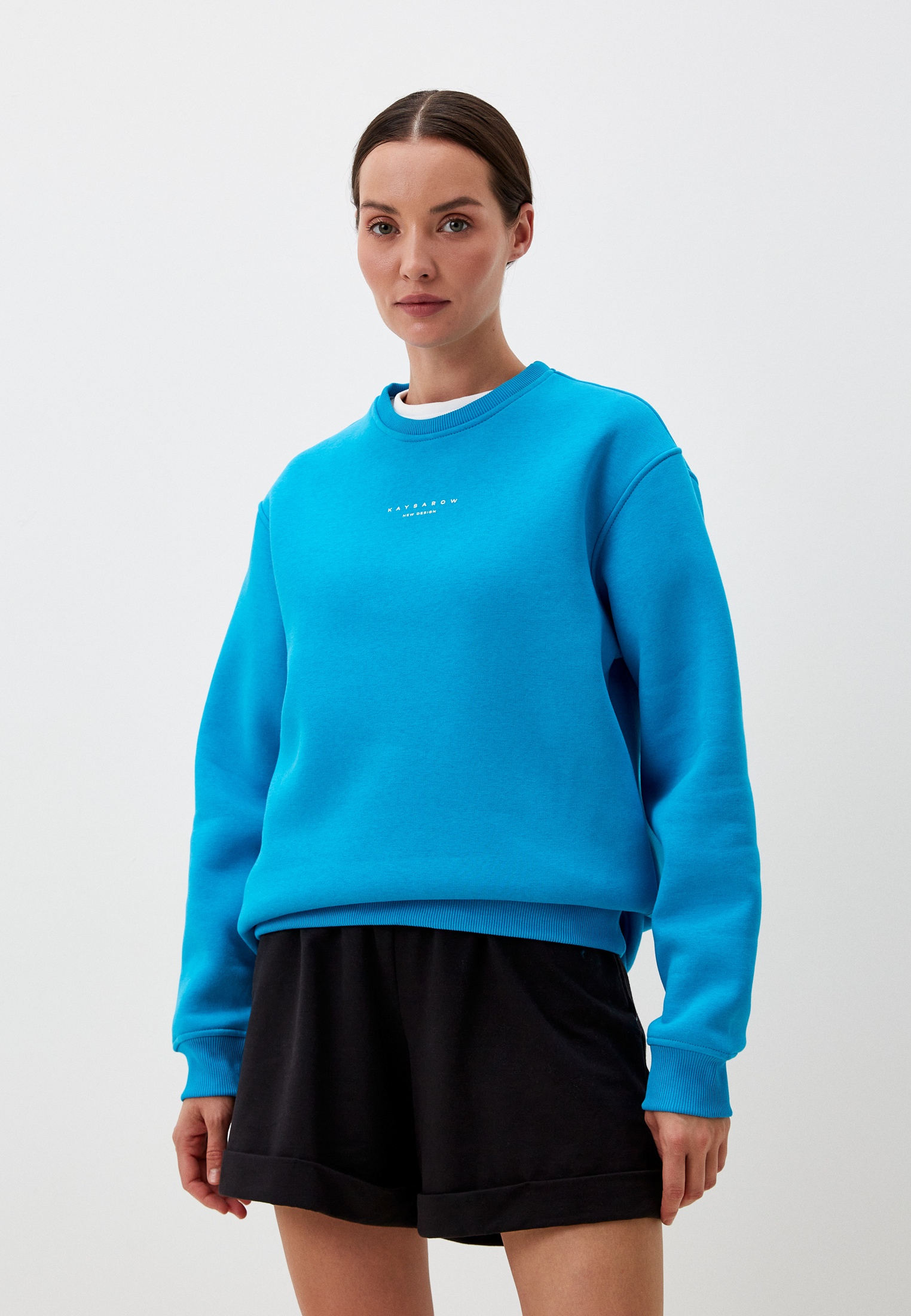 Женские свитшоты Kaysarow Т3Д13/Вега/лазурный/170-100