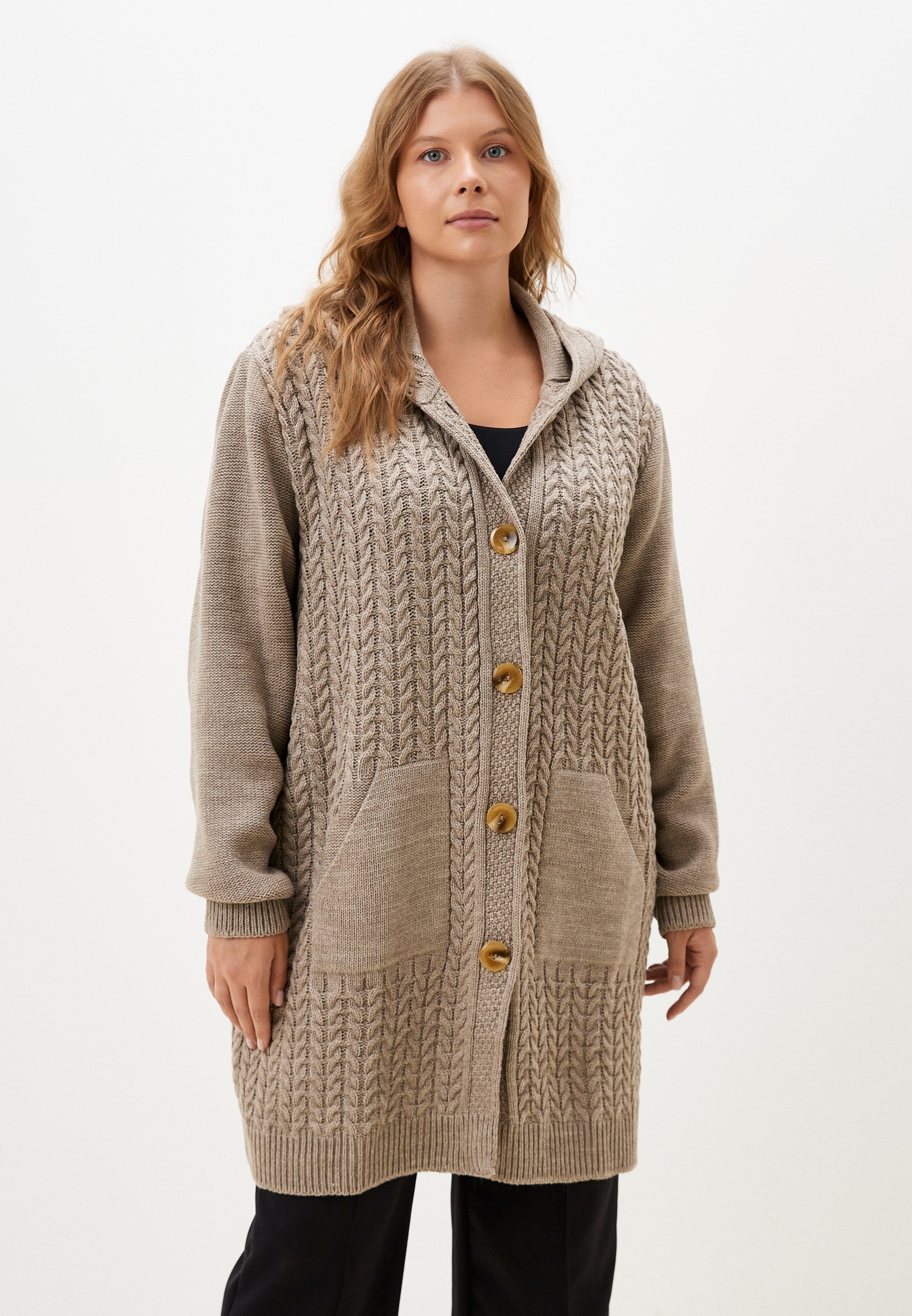 Кардиган Milanika Кардиган 1159БЧ кофейный