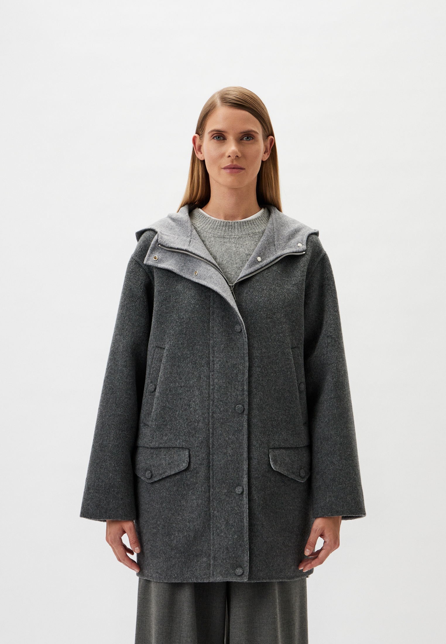 Женские пальто Addicted CC2432.Grey/Charcoal-L