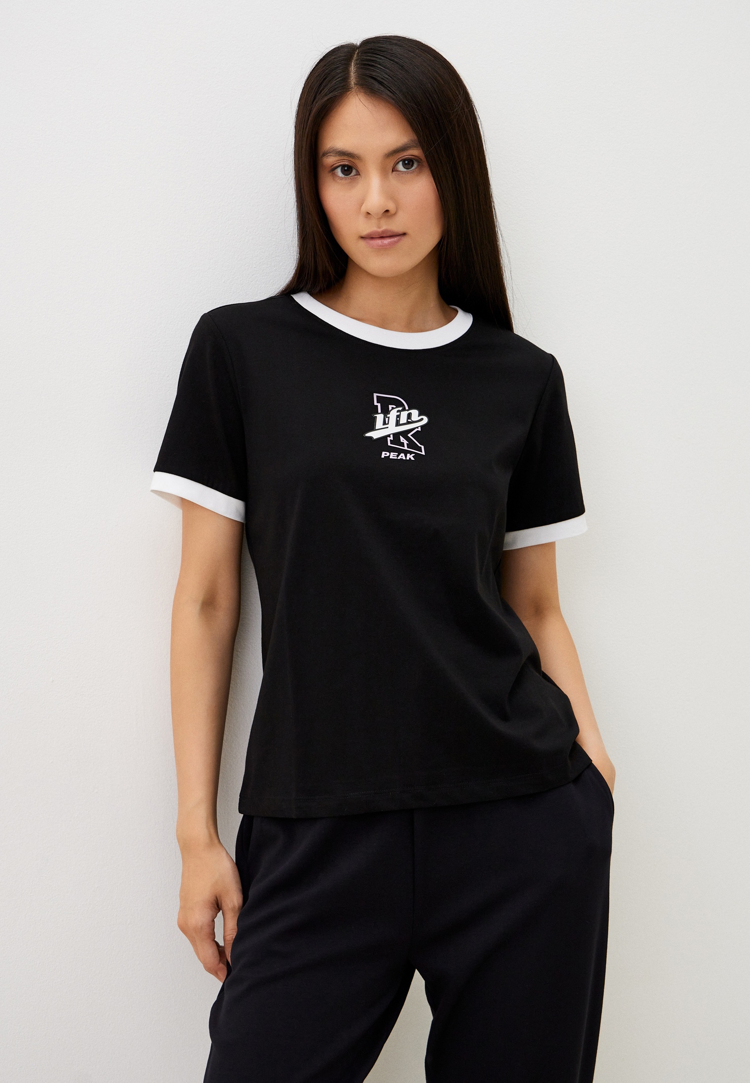 Футболка Peak FW6242188-BLACK-L