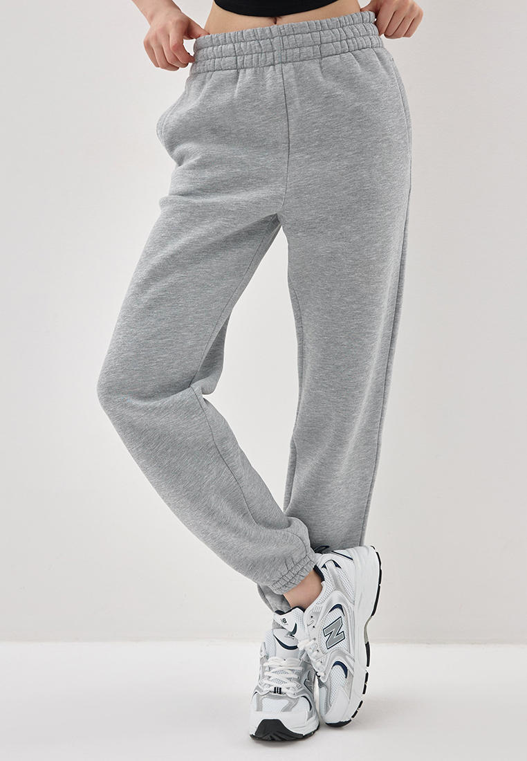 Женские спортивные брюки Gray Moss 20т-613/Серый-меланж/164S