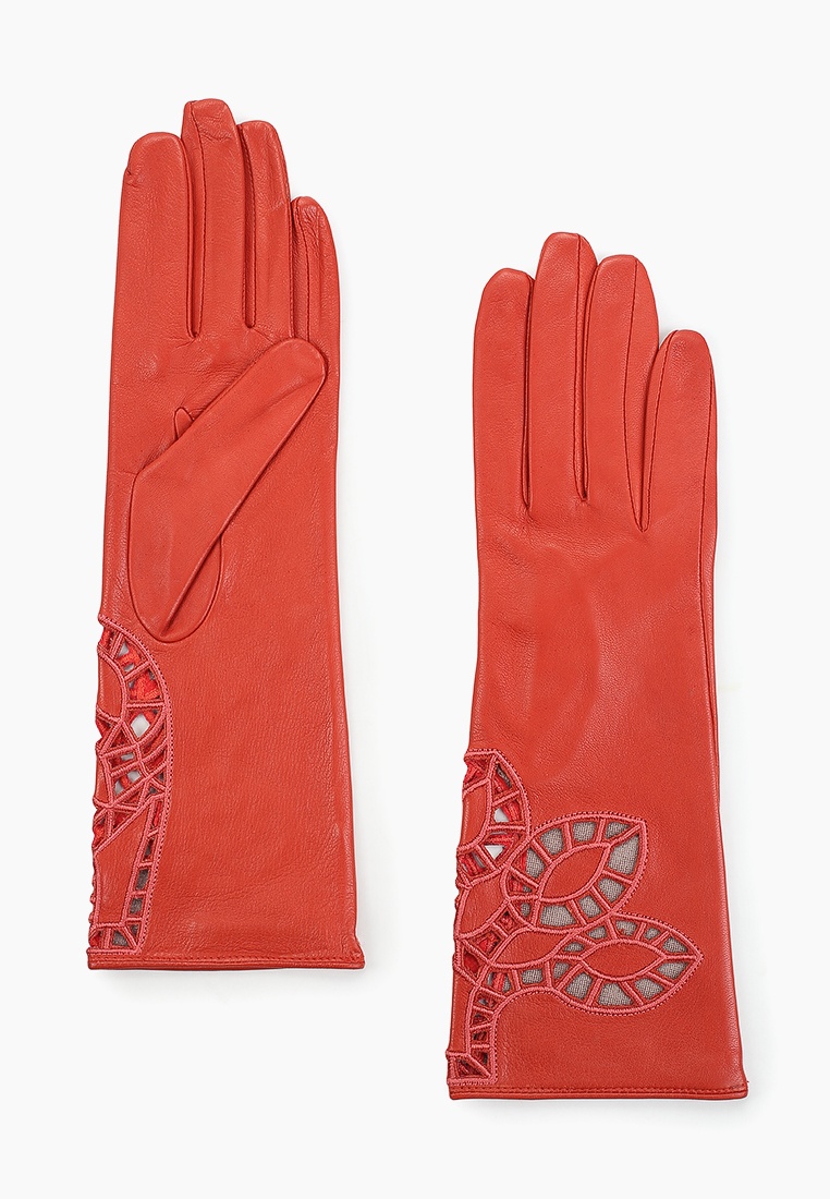 Женские перчатки Eleganzza F-IS0166-coral-NS