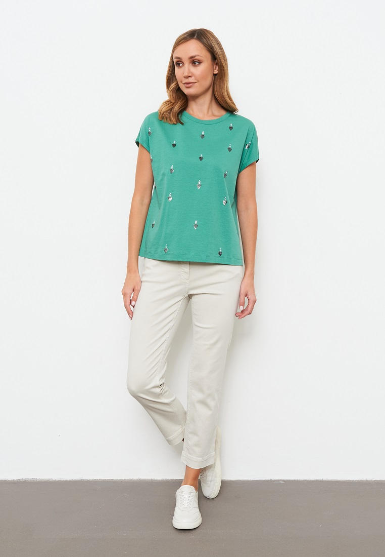 Футболка с коротким рукавом Gerry Weber (Гарри Вебер) 370233-35035-50946