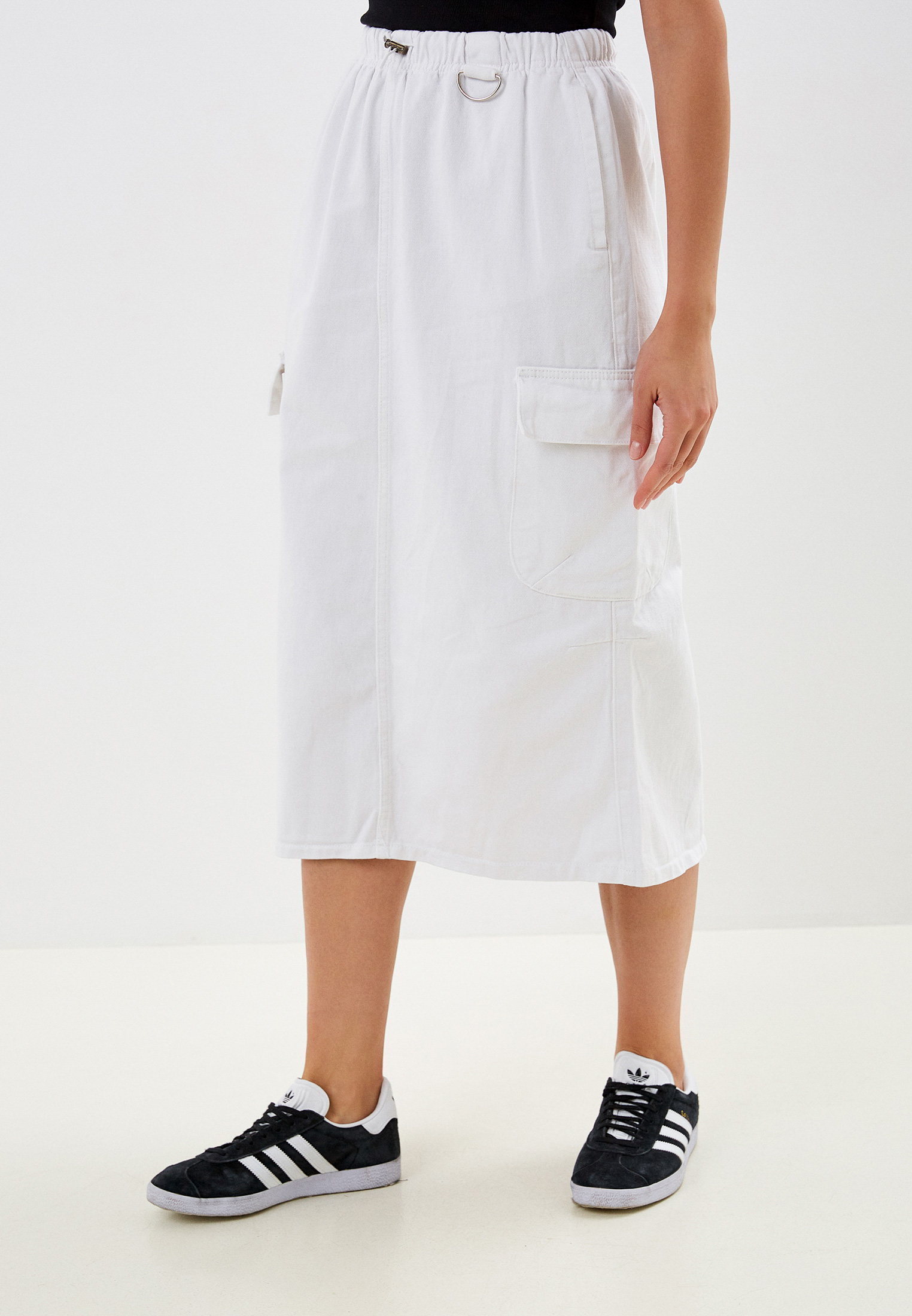 Широкая юбка Valoris Юбка м11  (46, белый)