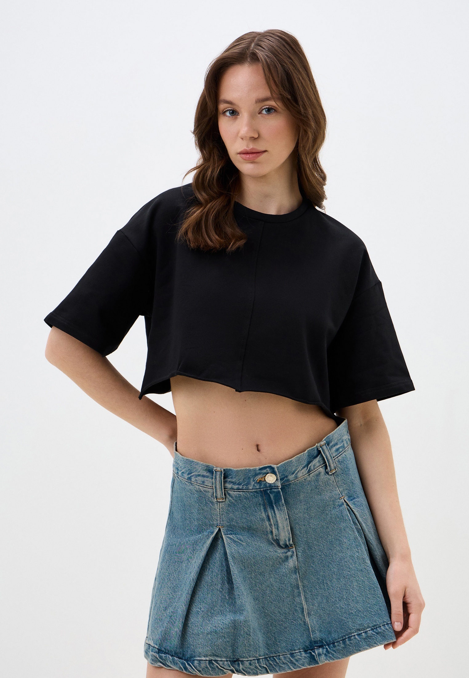 Футболка с коротким рукавом Sevenseventeen AW1-67 черный