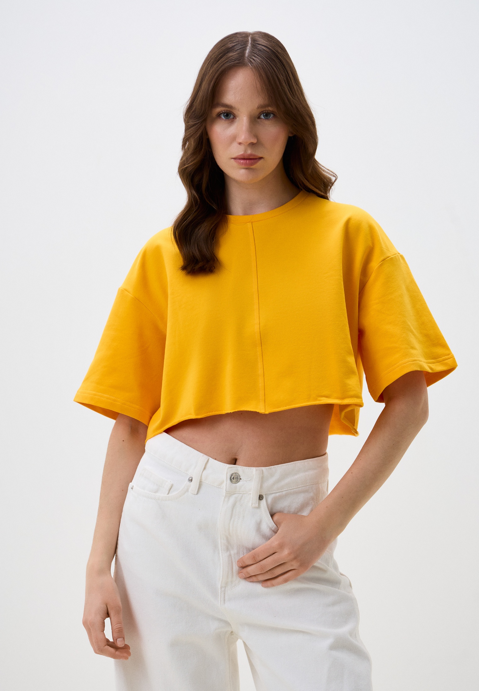 Футболка с коротким рукавом Sevenseventeen AW1-67 желтый