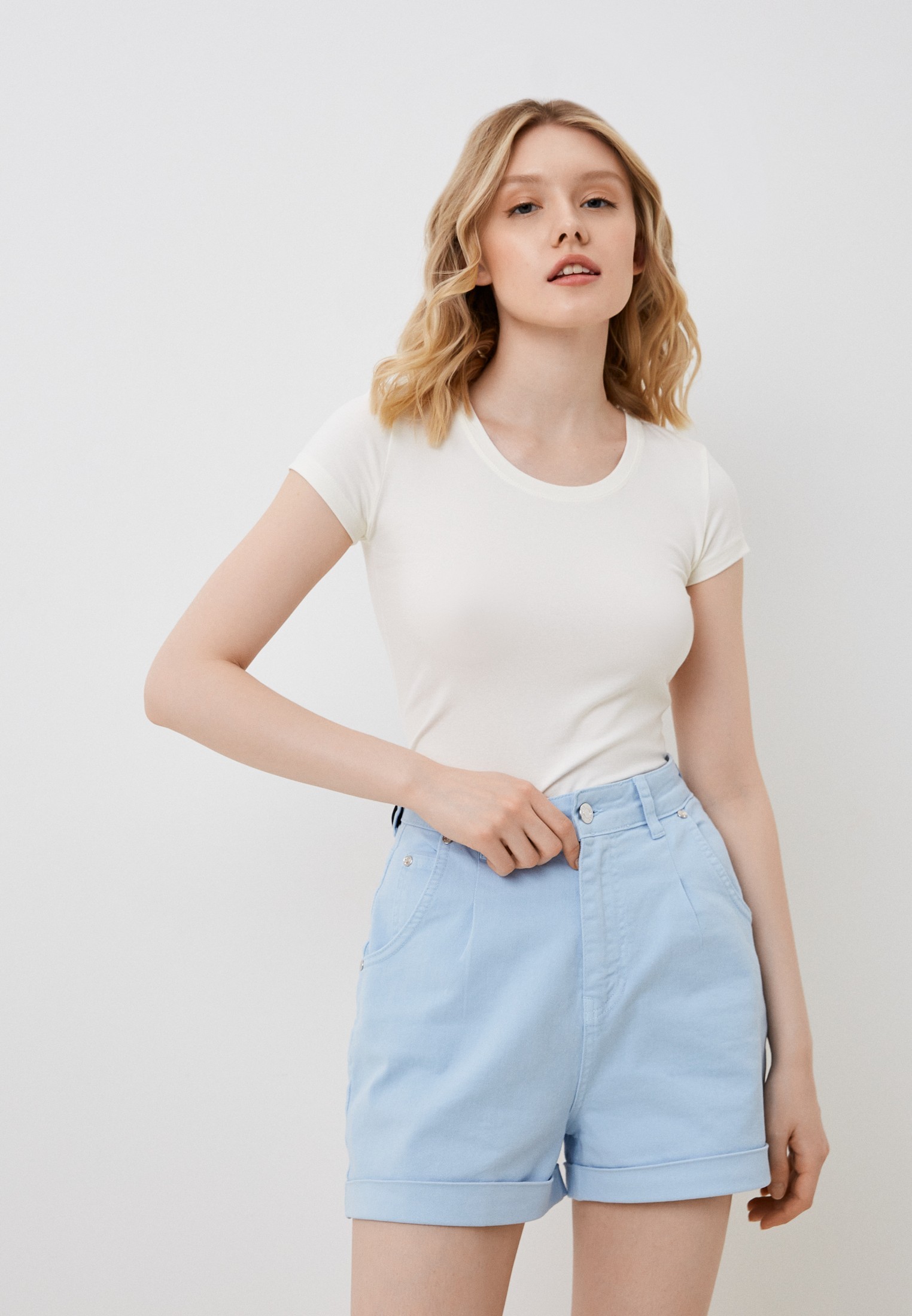 Футболка с коротким рукавом Vitacci (Витачи) KA79287-02_белый_S