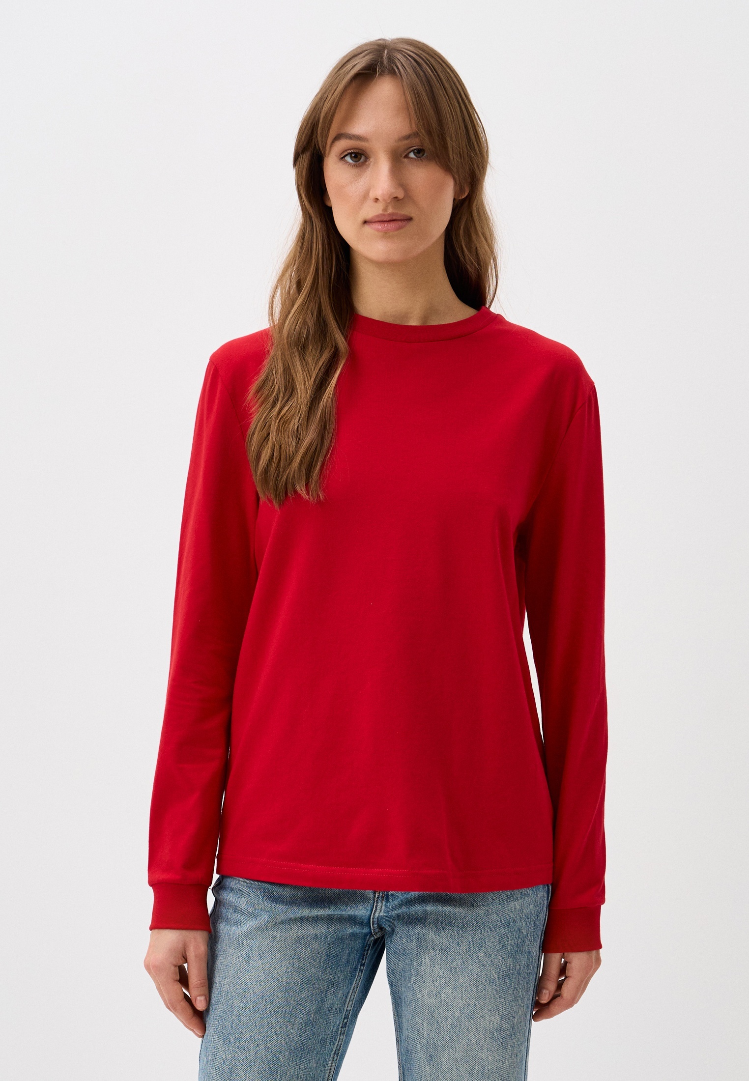 Футболка с длинным рукавом Laina L/B24-W11-31/красный