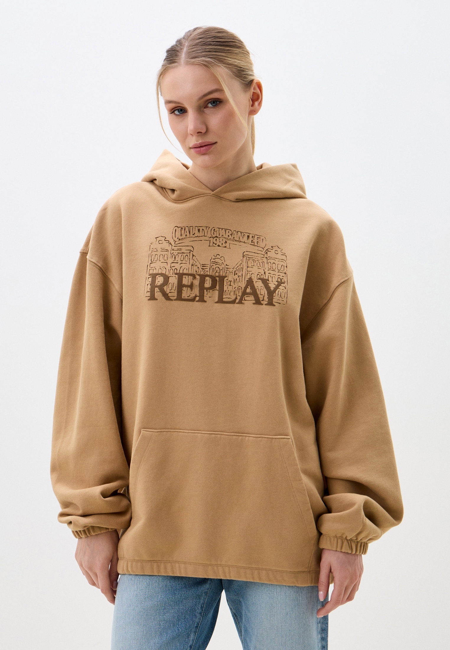 Женские худи Replay W3455 .000.21842_523
