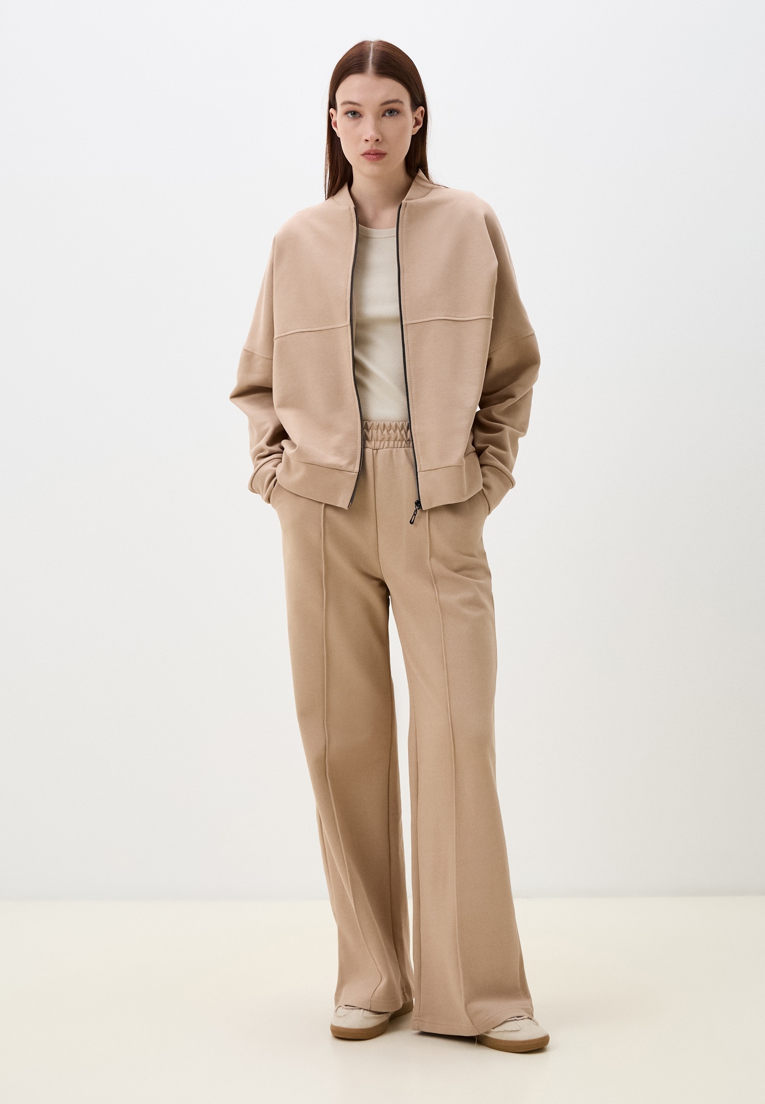 Спортивный костюм Агапэ 3086-бежевый