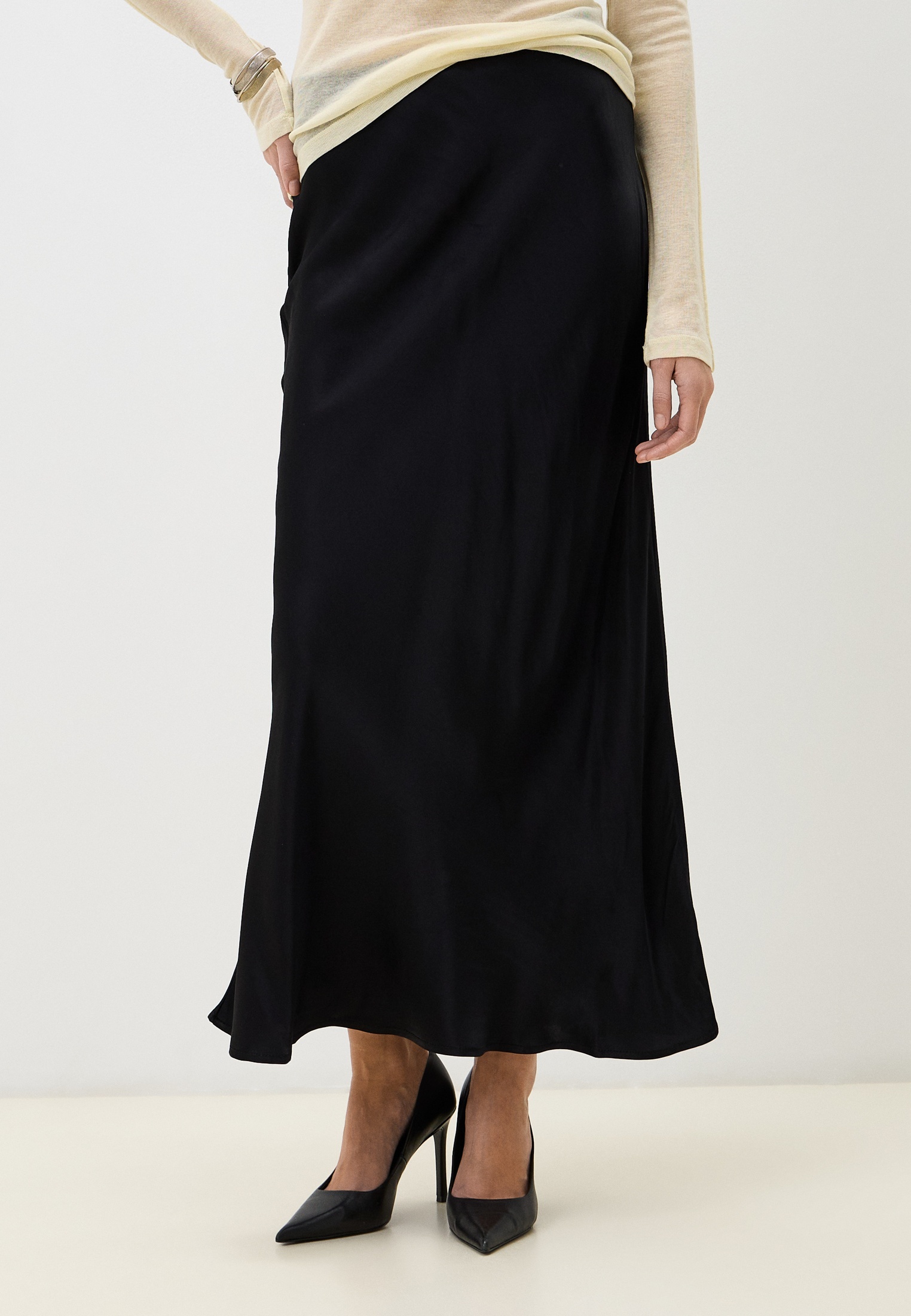 Широкая юбка Vitacci (Витачи) EF25-08-01_черный_S