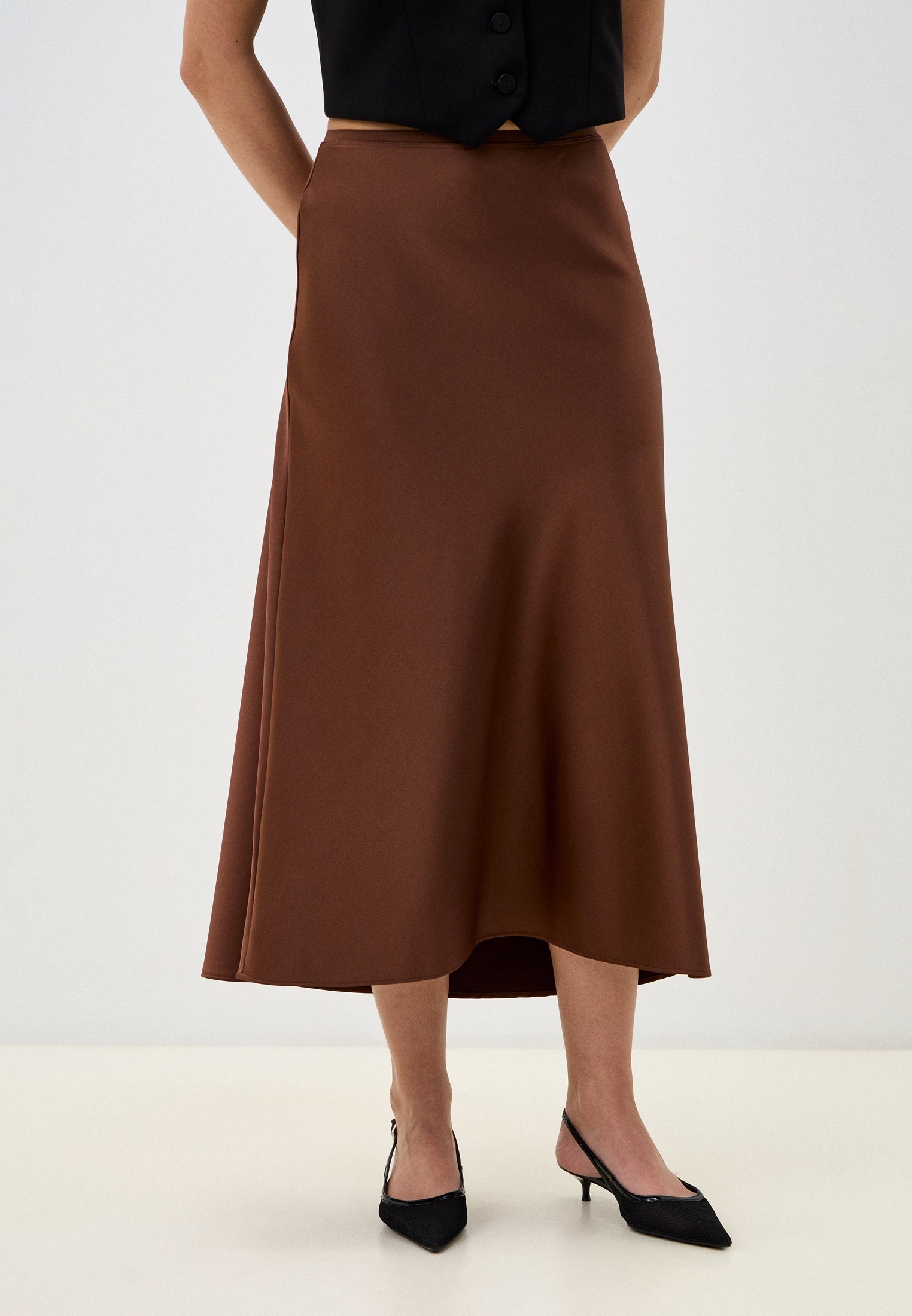 Широкая юбка Koton 5SAK70115PW500