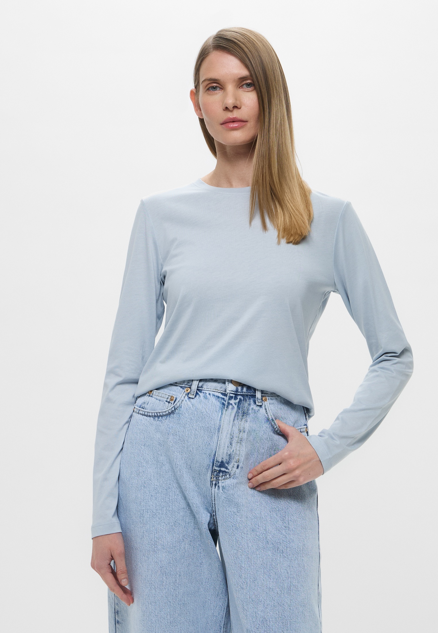 Футболка с длинным рукавом Lusio LSSL-682004-синий