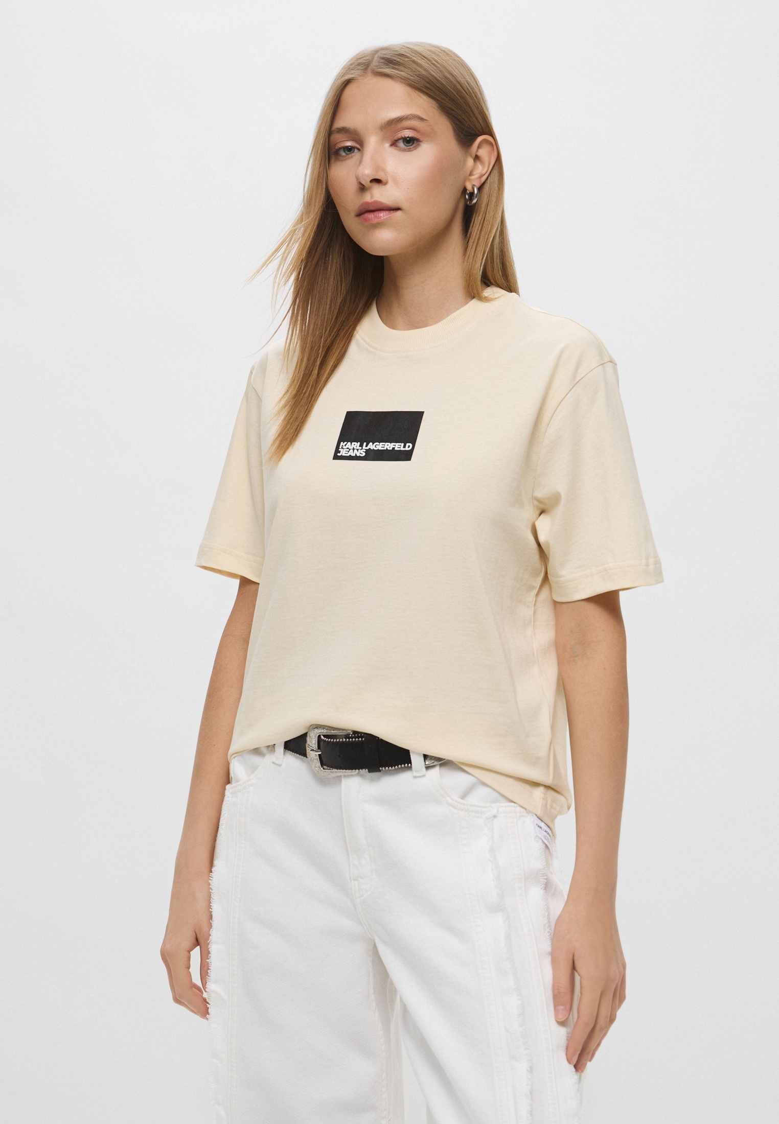 Футболка с коротким рукавом Karl Lagerfeld Jeans A1W17006_1ON