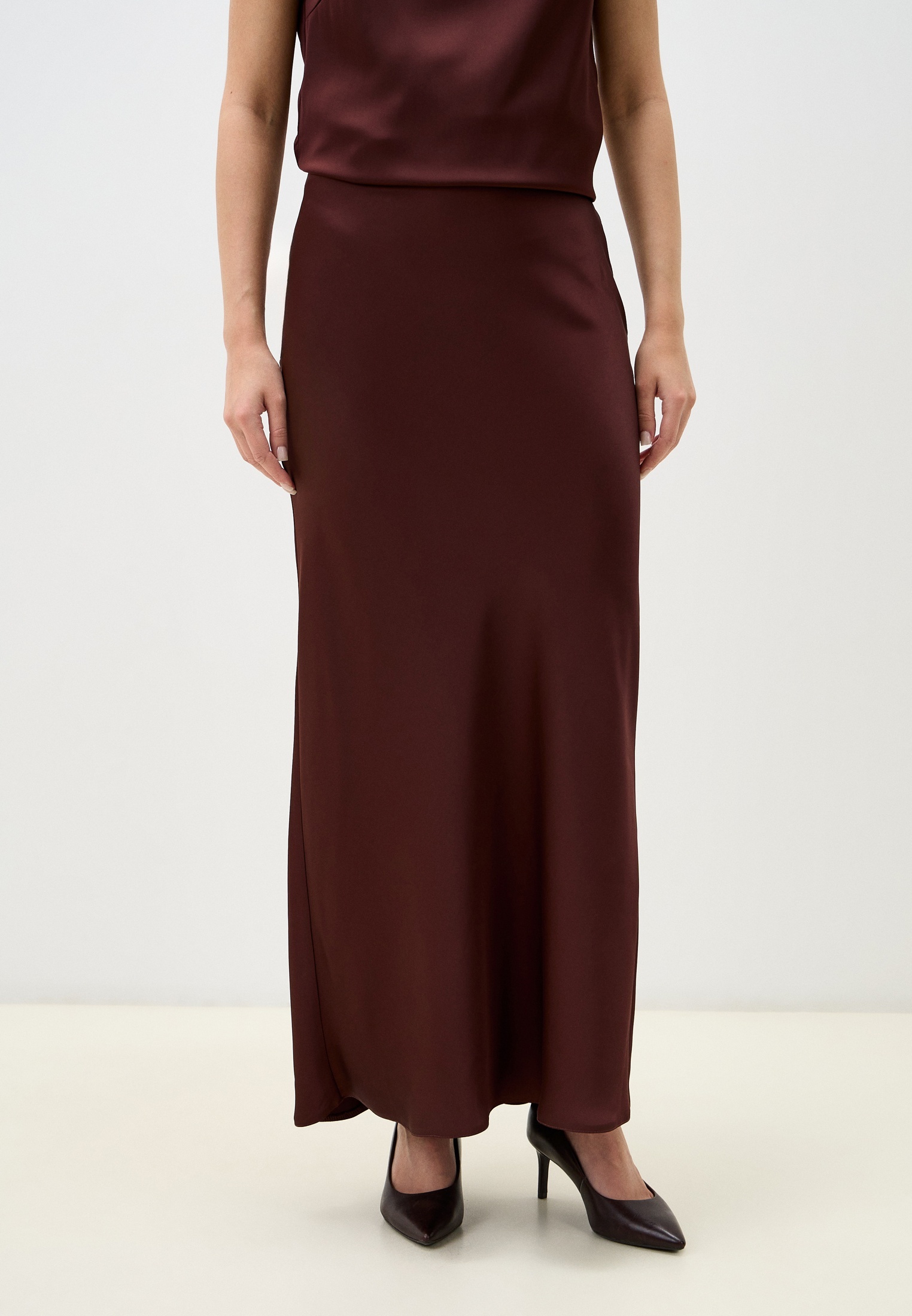 Широкая юбка Julia Ivanova 2401542шоколад