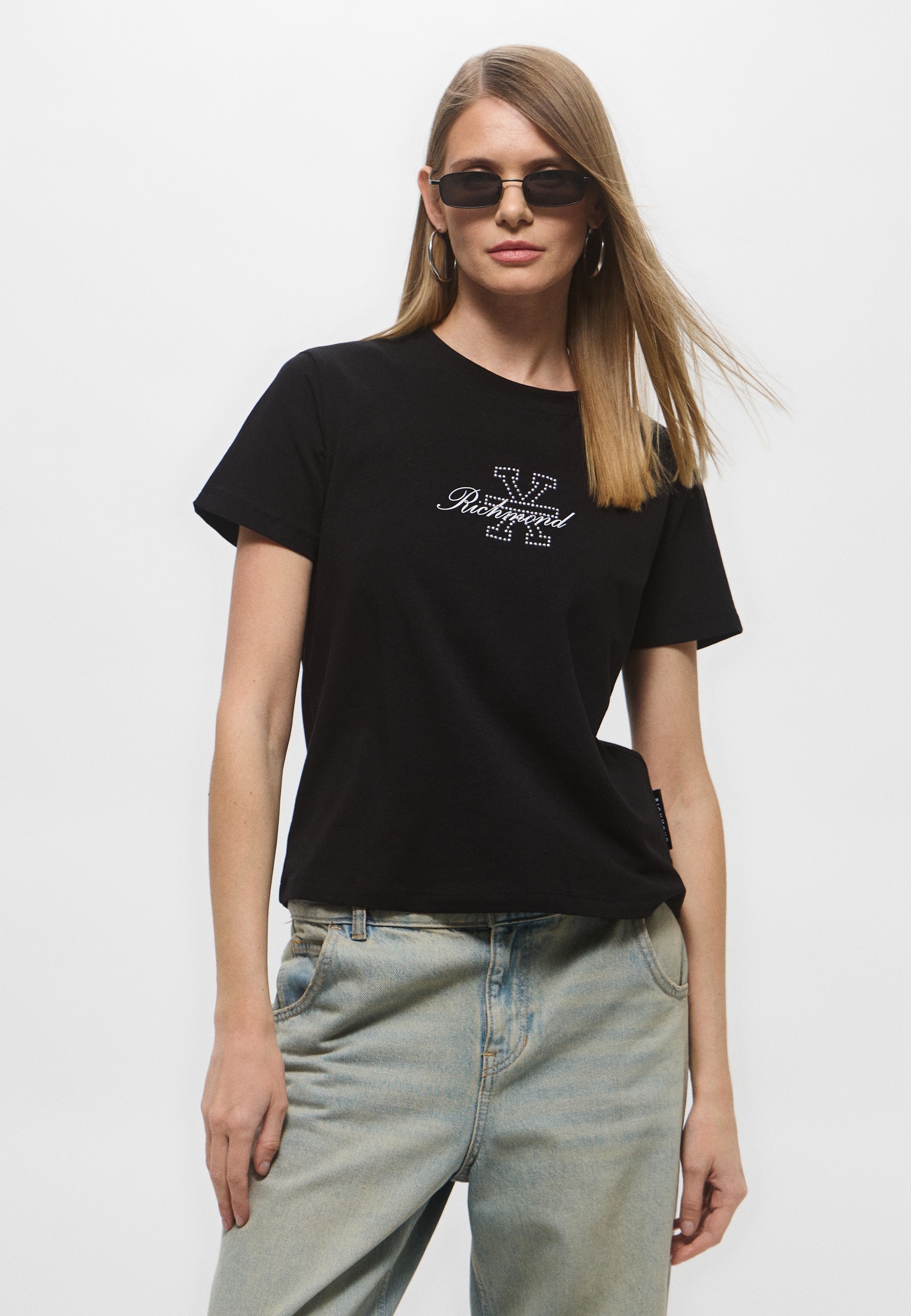 Футболка с коротким рукавом Richmond X UWP25192TS_BLACK