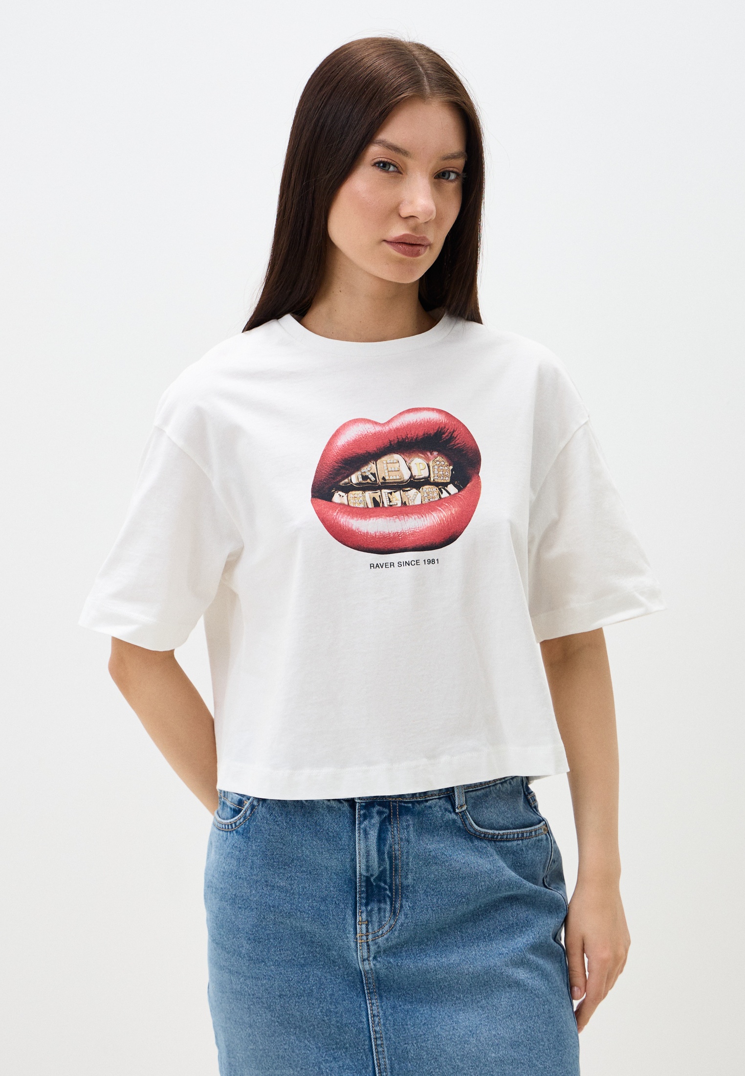 Футболка с коротким рукавом Replay W3410A.000.22658P_011